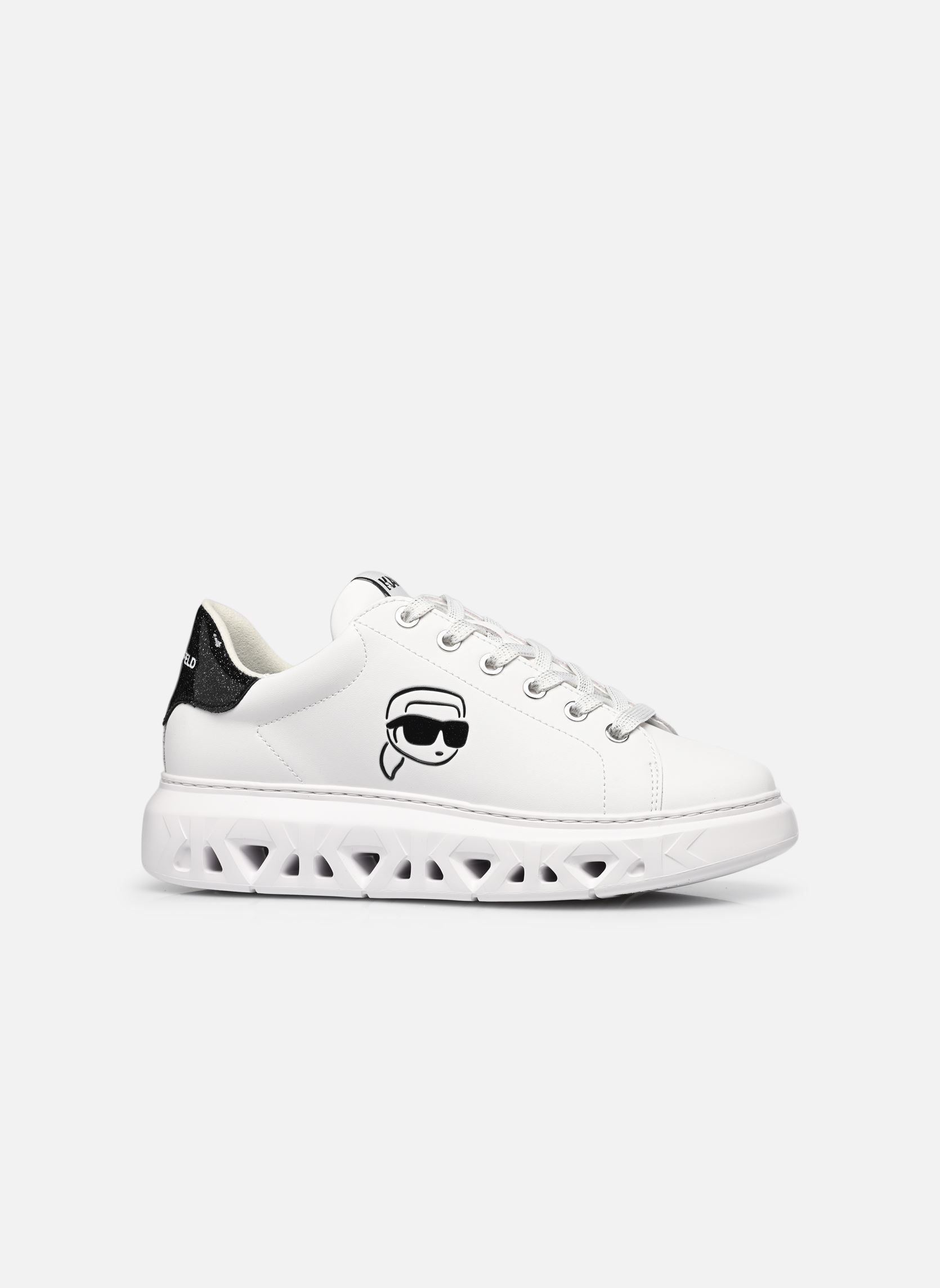 Sneakers basse Kapri Kite Outline Nft Lo Lace donna bianco Karl Lagerfeld Sneakers basse Kapri Kite Outline Nft Lo Lace donna bianco White Lthr