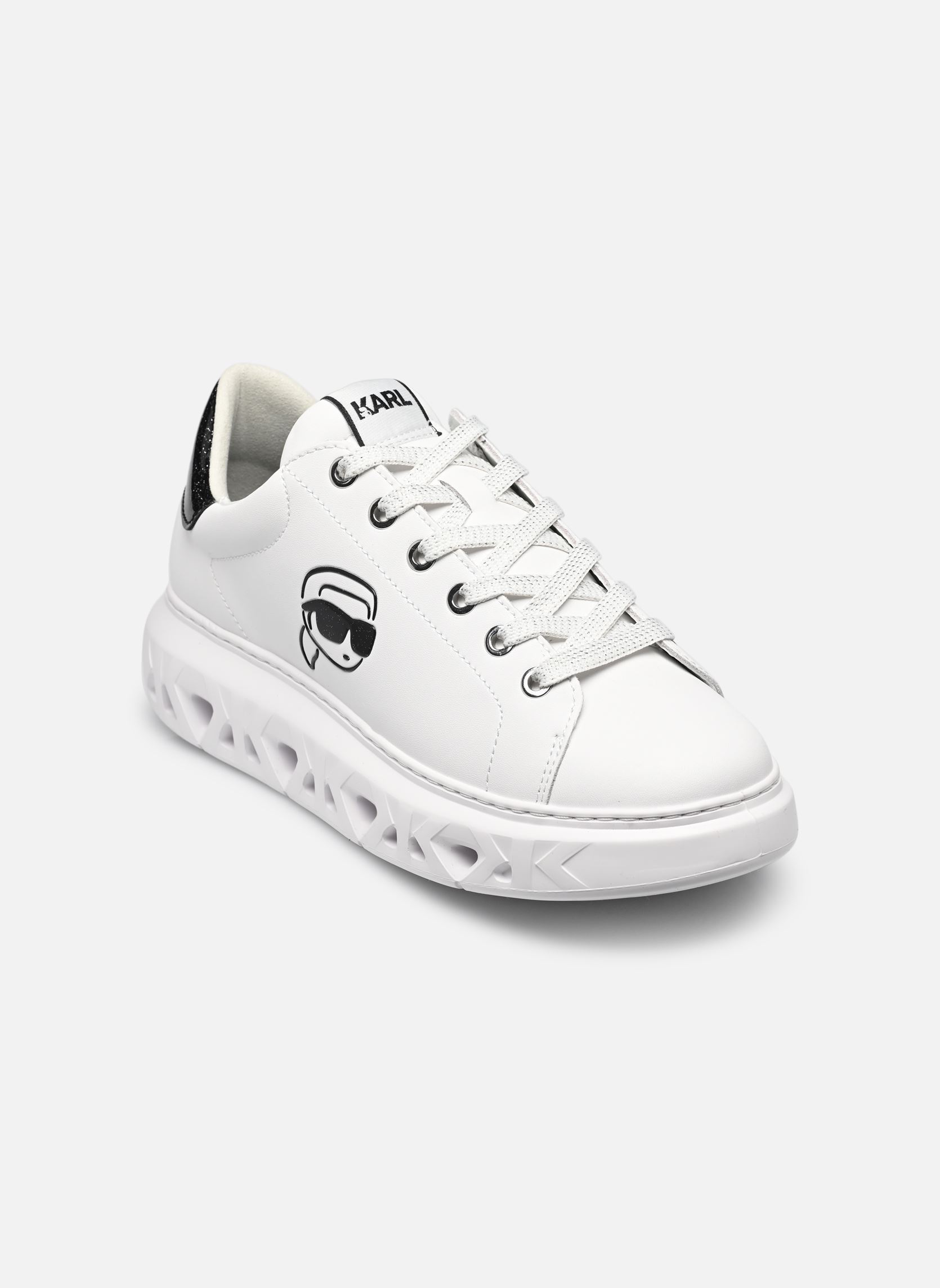 Sneakers basse Kapri Kite Outline Nft Lo Lace donna bianco Karl Lagerfeld Sneakers basse Kapri Kite Outline Nft Lo Lace donna bianco White Lthr