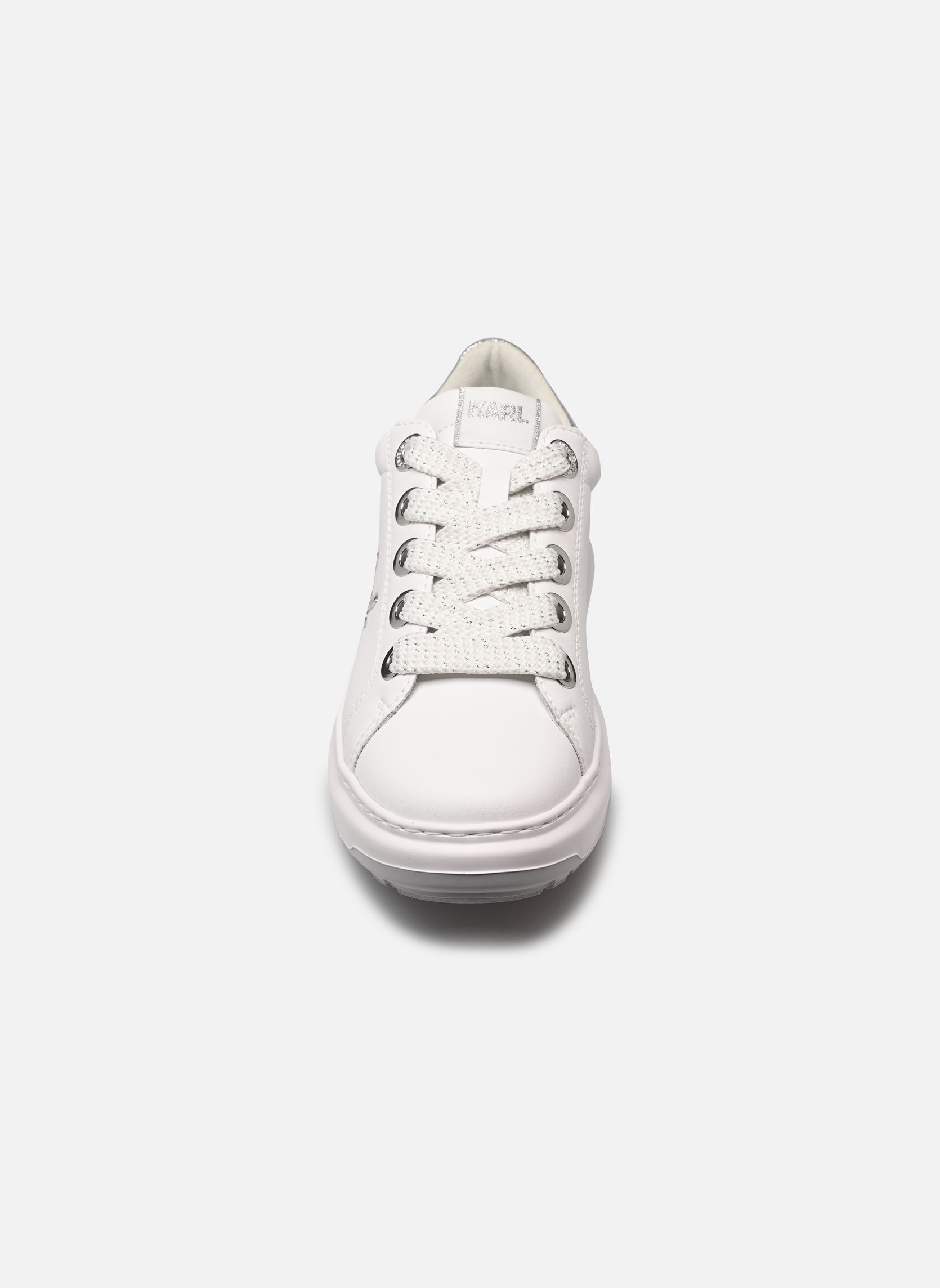 Sneakers basse Kapri Lug Signia Lo Lace donna bianco Karl Lagerfeld Sneakers basse Kapri Lug Signia Lo Lace donna bianco White Lthr W/Silver