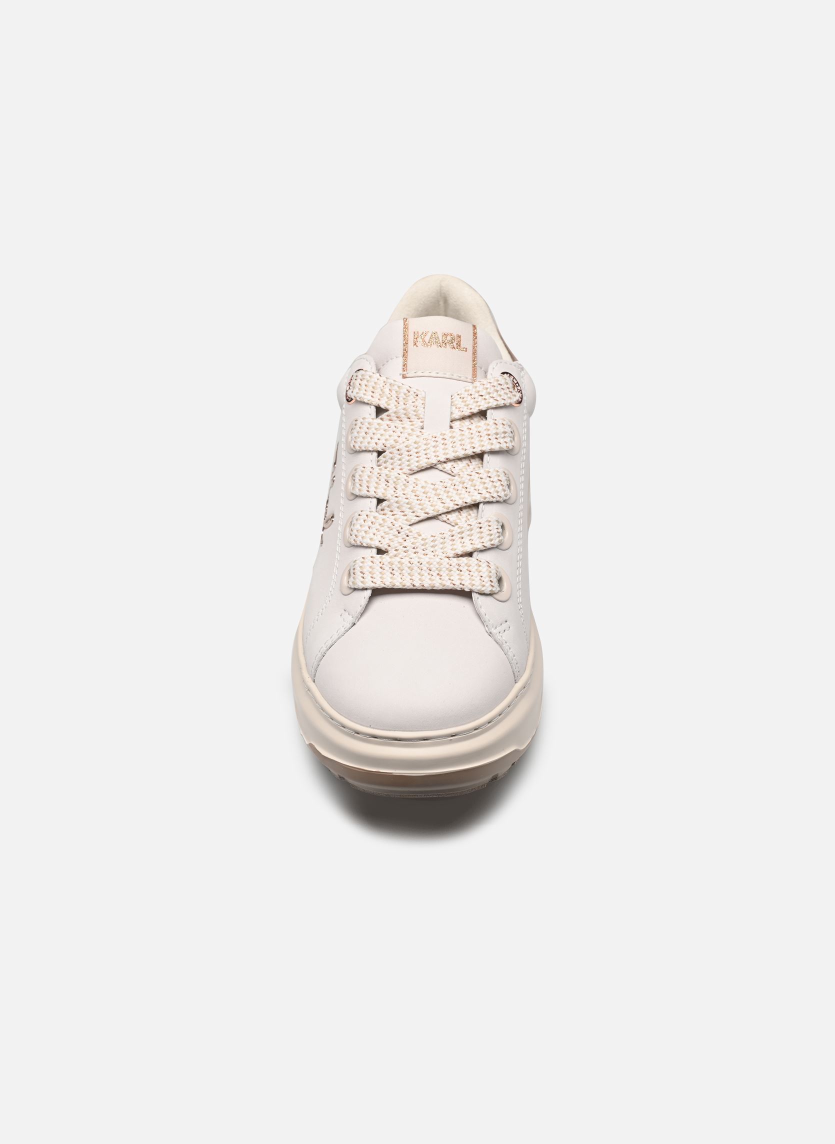Zapatillas bajas Kapri Lug Signia Lo Lace mujer blanco Karl Lagerfeld Zapatillas bajas Kapri Lug Signia Lo Lace mujer blanco Off White Nubuck w/Pink