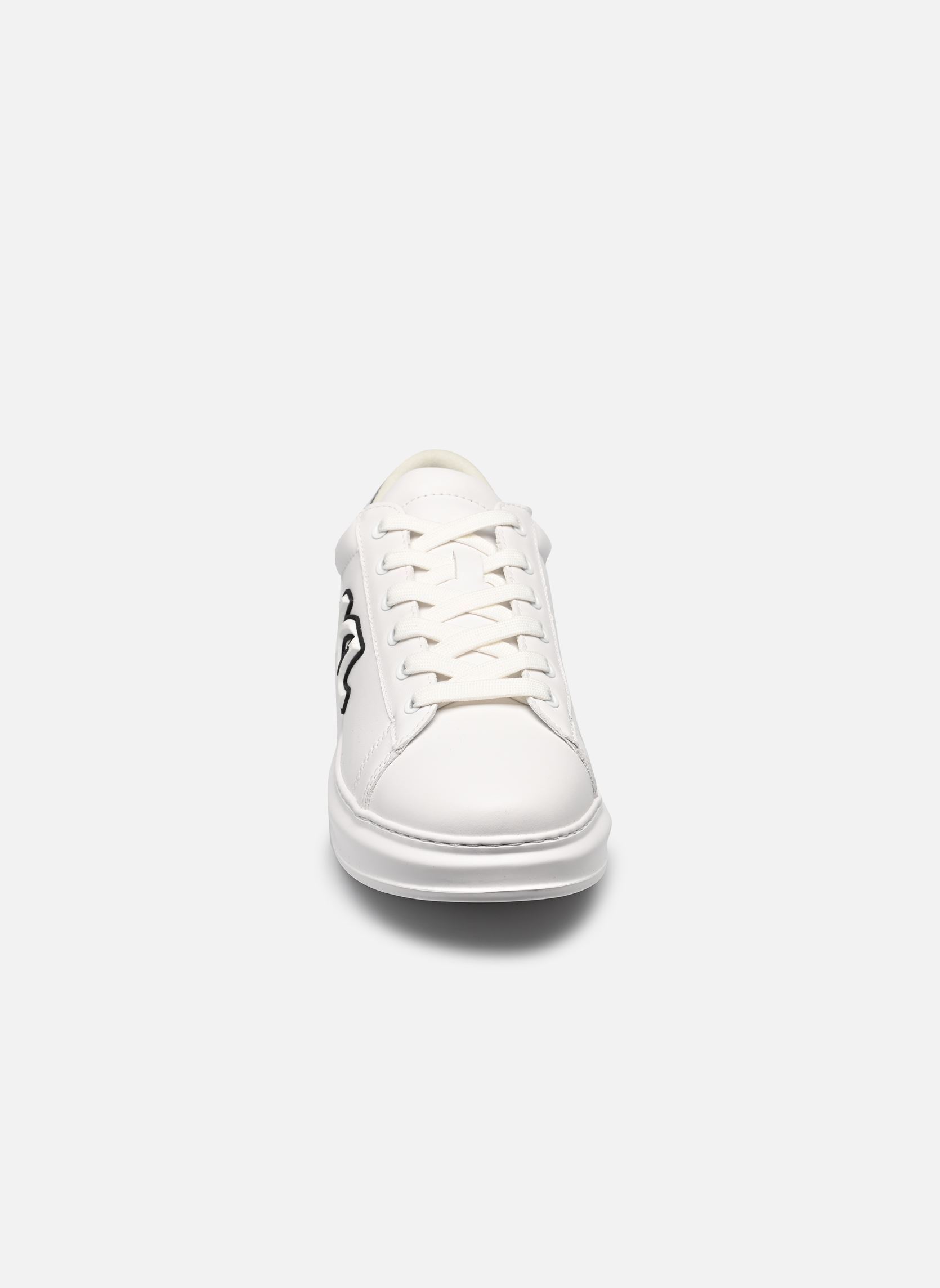 Baskets basses Kapri Mens Sidetrim Kl Lo Lace homme blanc Karl Lagerfeld Baskets basses Kapri Mens Sidetrim Kl Lo Lace homme blanc White Lthr