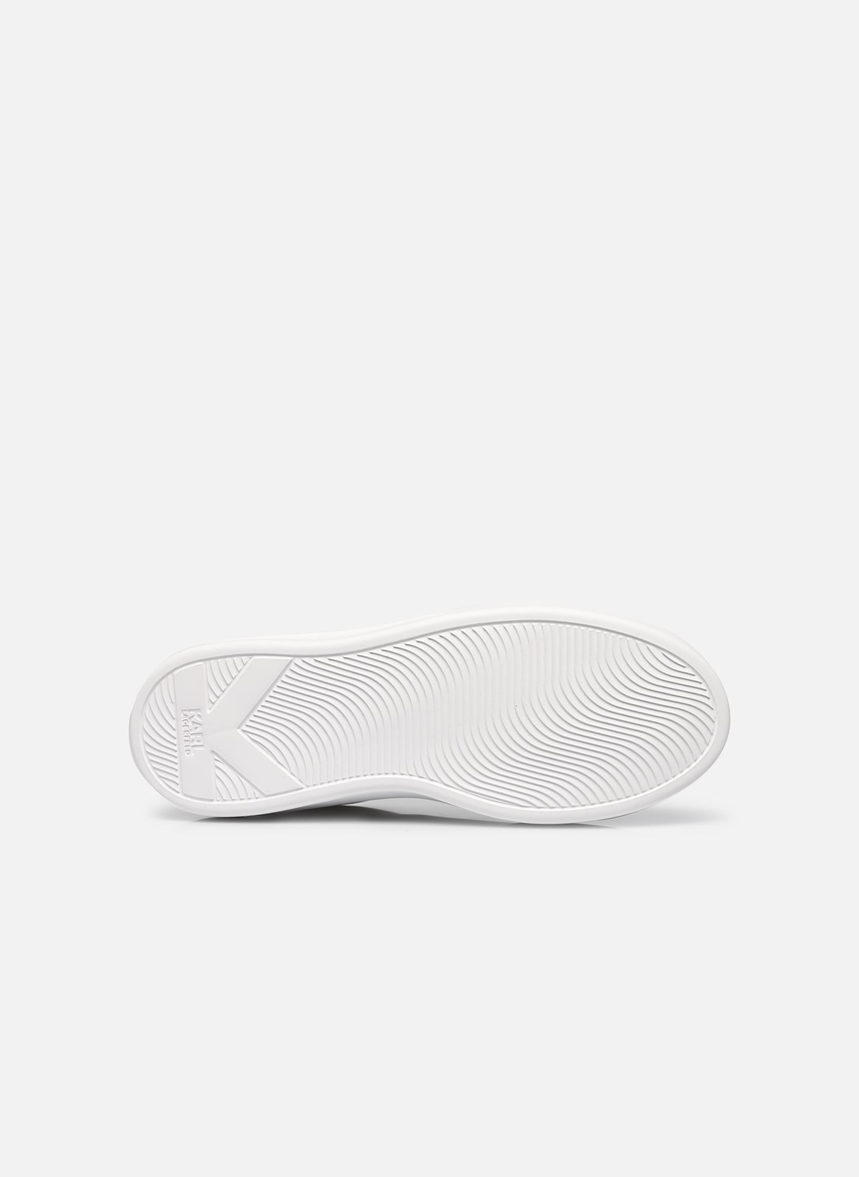 Baskets basses Kapri Mens Sidetrim Kl Lo Lace homme blanc Karl Lagerfeld Baskets basses Kapri Mens Sidetrim Kl Lo Lace homme blanc White Lthr