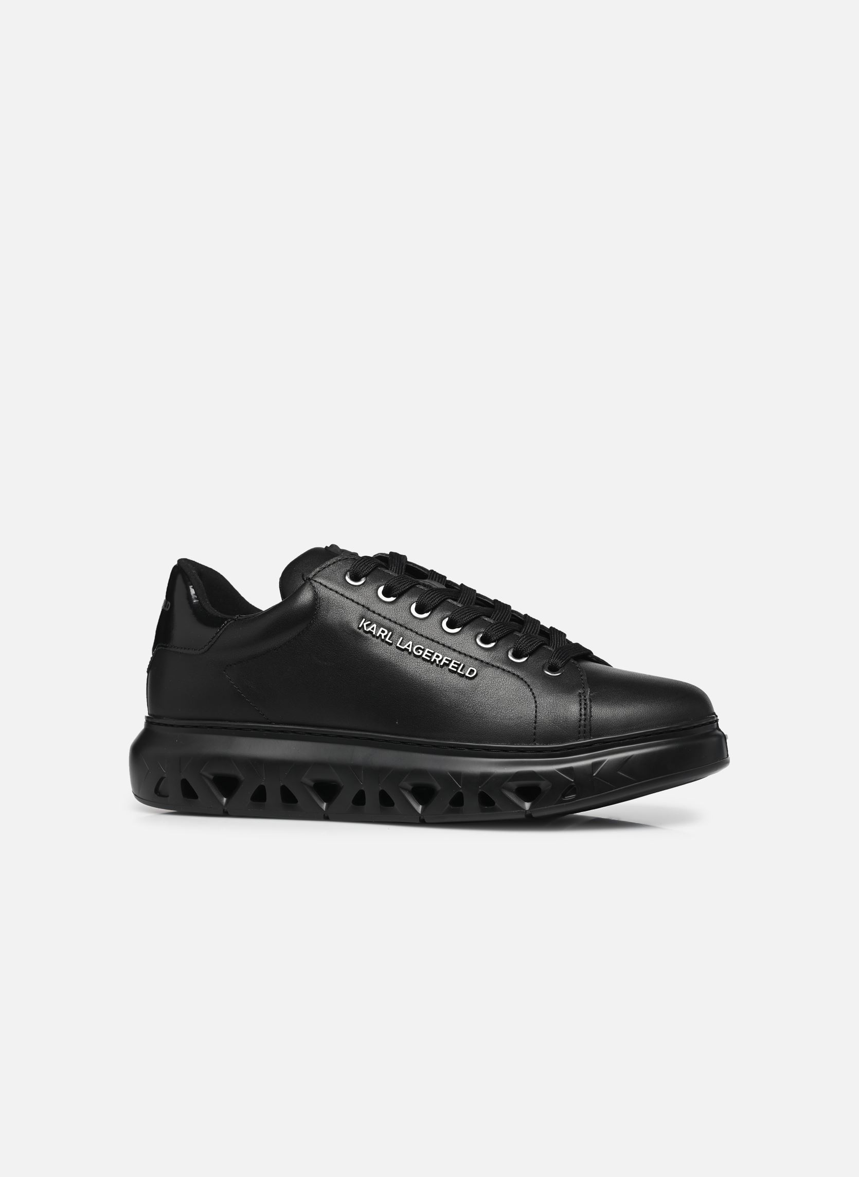 Baskets basses Kapri Kite Lo Lace homme noir Karl Lagerfeld Baskets basses Kapri Kite Lo Lace homme noir Black Lthr / Mono