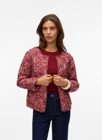 Vestes VMFLORENCE FAE L/S JACKET WVN BTQ GA femme rouge Vero Moda Vestes VMFLORENCE FAE L/S JACKET WVN BTQ GA femme rouge KARANDA RED