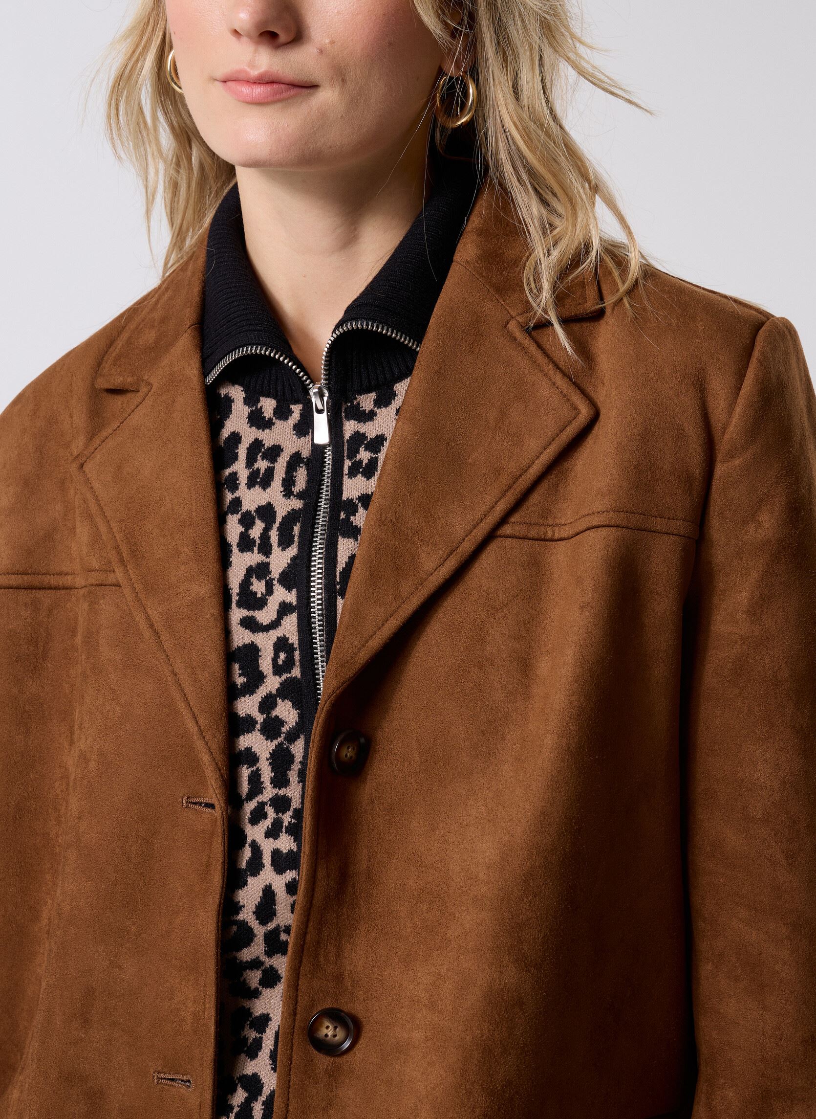 Veste en cuir suédé Jp1880 | La Redoute