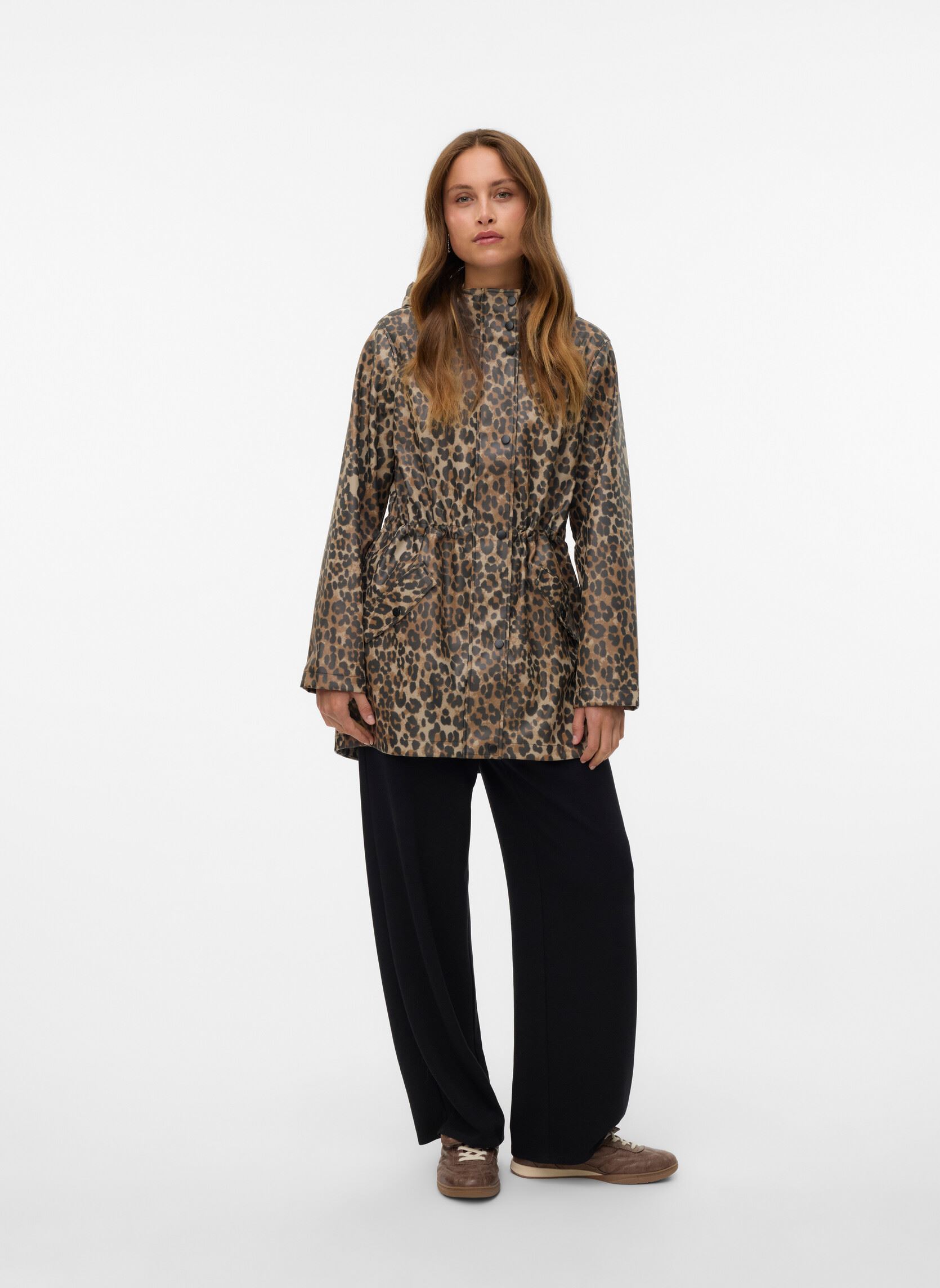 Regenjacken VMMALOU COATED PRINTED JACKET NOOS damen beige Vero Moda Regenjacken VMMALOU COATED PRINTED JACKET NOOS damen beige Irish Cream