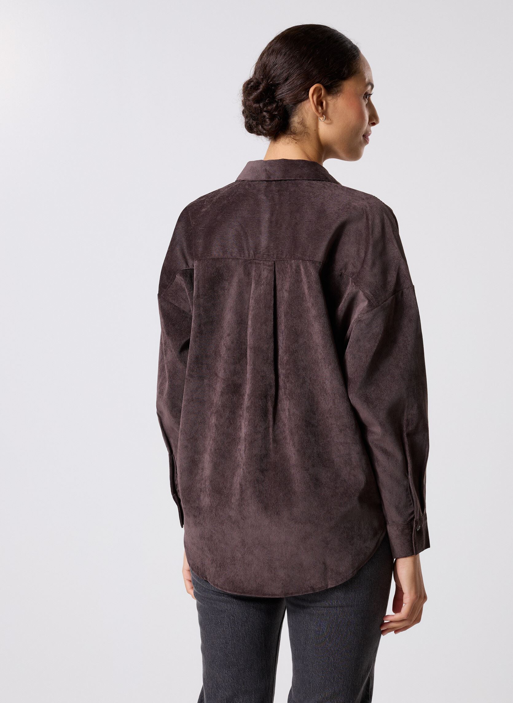 Chemises manches longues VMSANNE COURDEROY LS SHIRT WVN GA NOOS femme marron Vero Moda Chemises manches longues VMSANNE COURDEROY LS SHIRT WVN GA NOOS femme marron CHOCOLATE TORTE