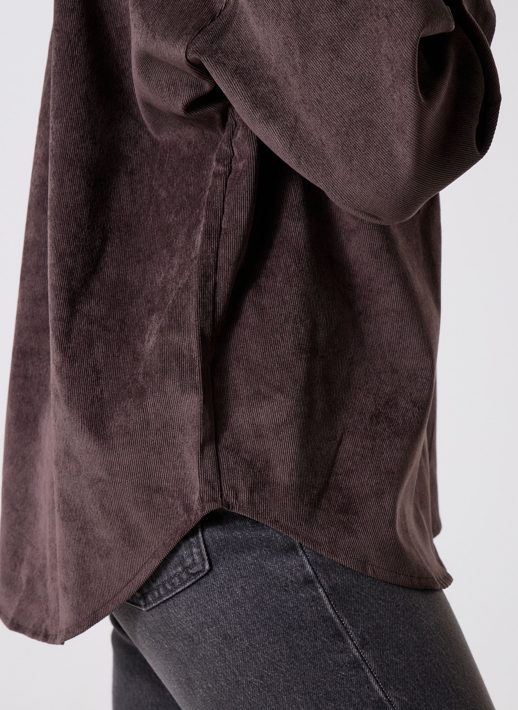 Chemises manches longues VMSANNE COURDEROY LS SHIRT WVN GA NOOS femme marron Vero Moda Chemises manches longues VMSANNE COURDEROY LS SHIRT WVN GA NOOS femme marron CHOCOLATE TORTE