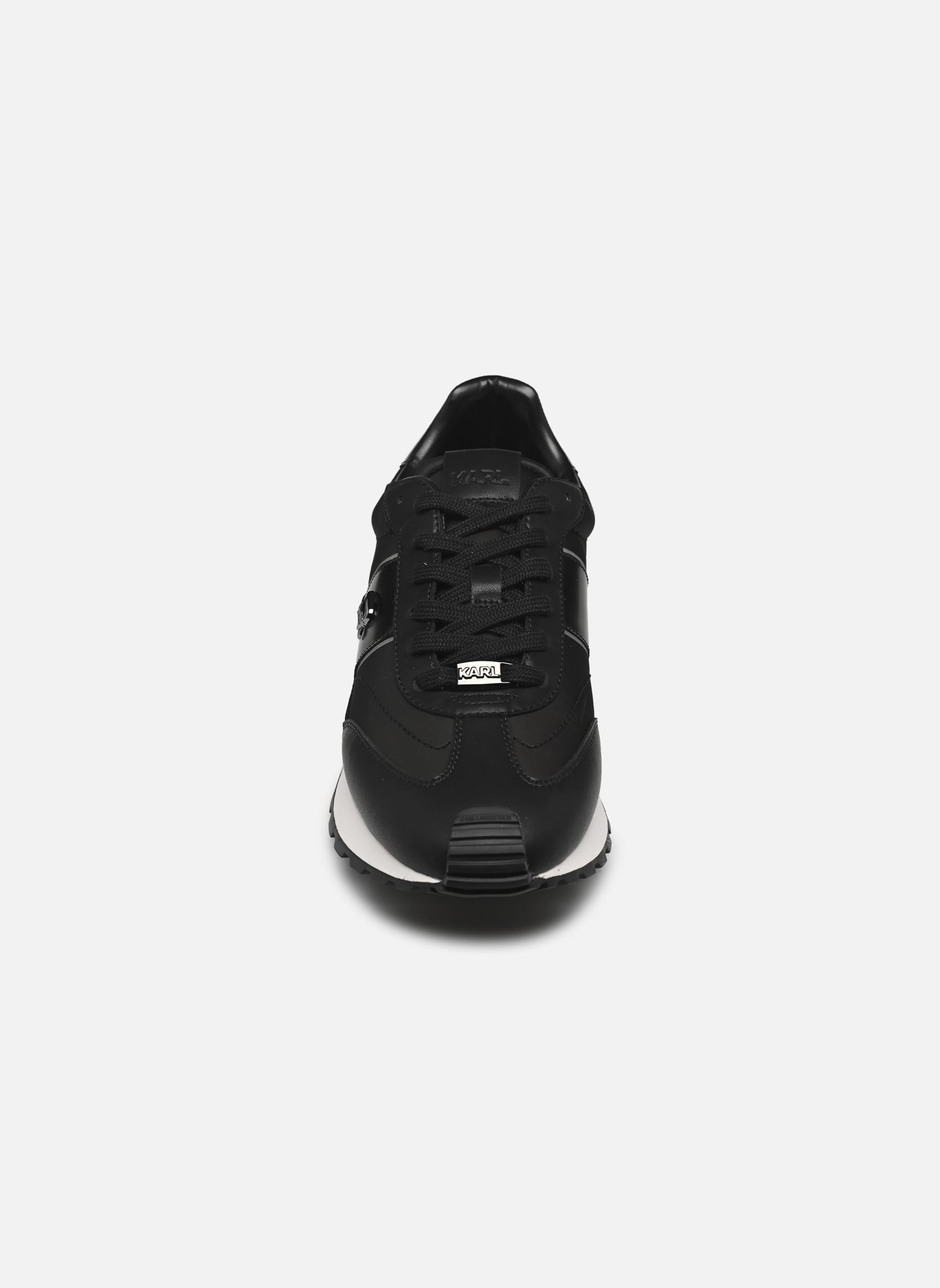 Niedrige Sneaker Kairo Ikonik Pin Lo Lace herren schwarz Karl Lagerfeld Niedrige Sneaker Kairo Ikonik Pin Lo Lace herren schwarz BLACK LTHR & TEXTILE