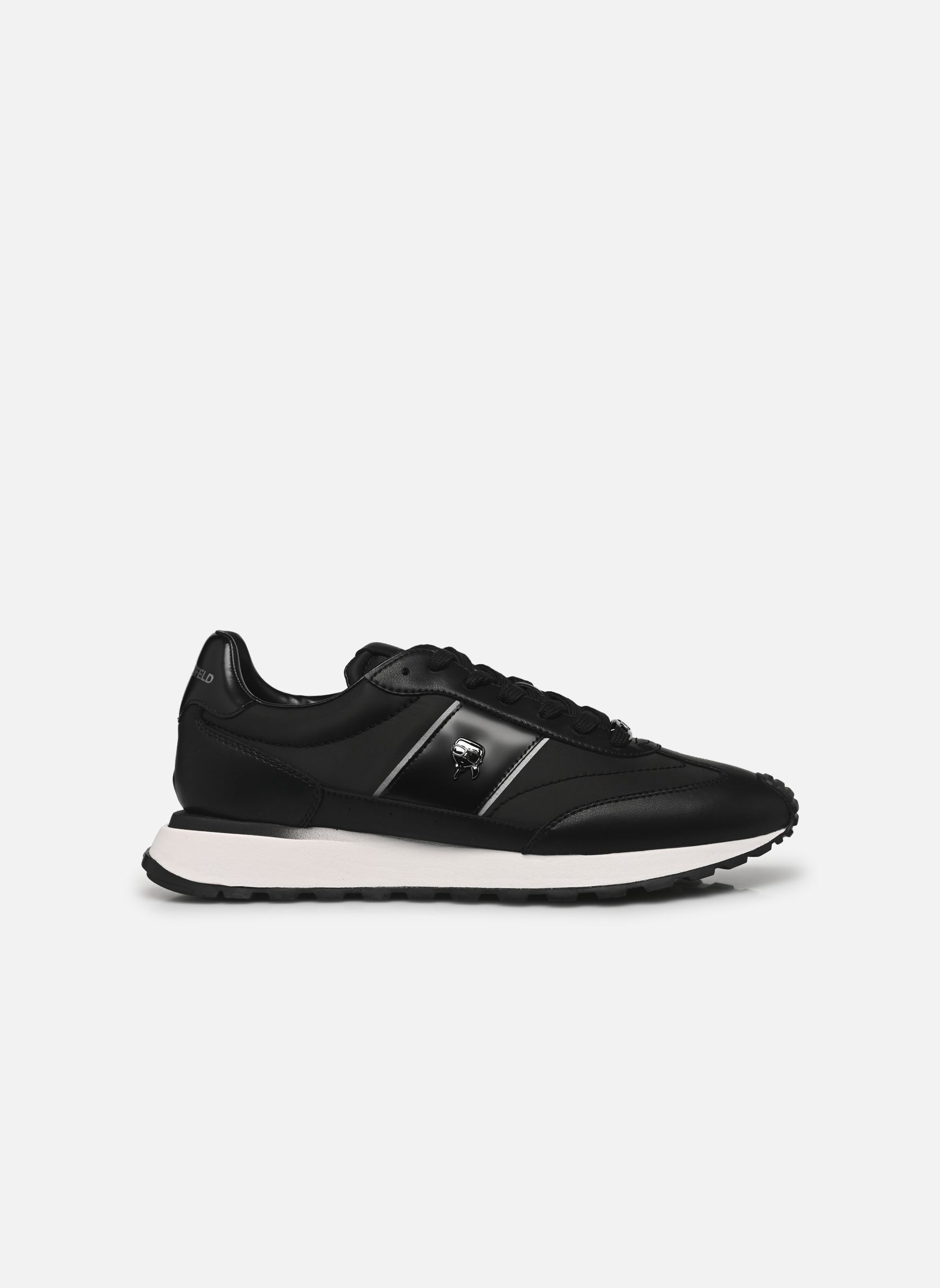 Niedrige Sneaker Kairo Ikonik Pin Lo Lace herren schwarz Karl Lagerfeld Niedrige Sneaker Kairo Ikonik Pin Lo Lace herren schwarz BLACK LTHR & TEXTILE