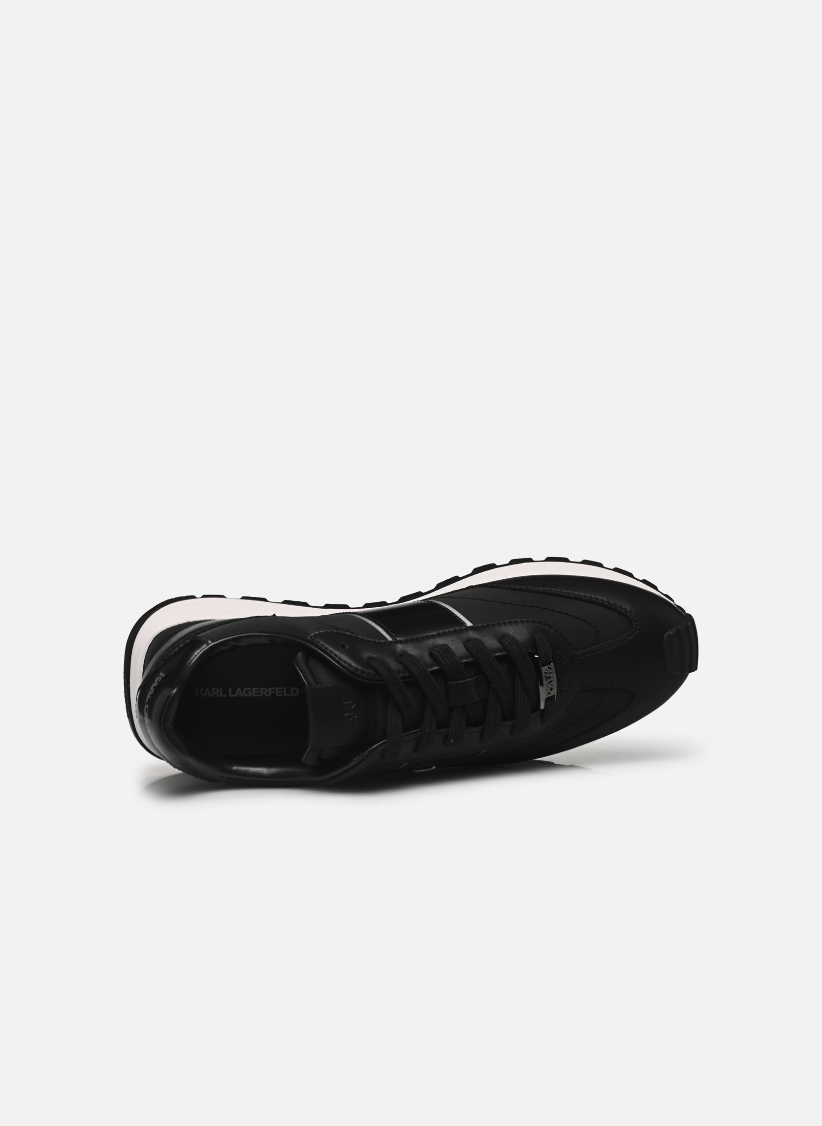Niedrige Sneaker Kairo Ikonik Pin Lo Lace herren schwarz Karl Lagerfeld Niedrige Sneaker Kairo Ikonik Pin Lo Lace herren schwarz BLACK LTHR & TEXTILE