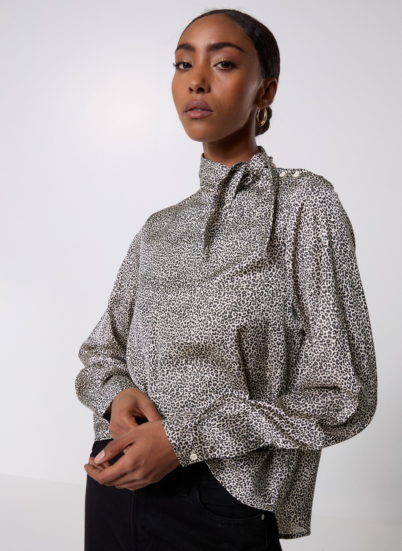 Vêtements Vero Moda AWTELVA LS HIGH NECK MIDI BLOUSE pour Femme