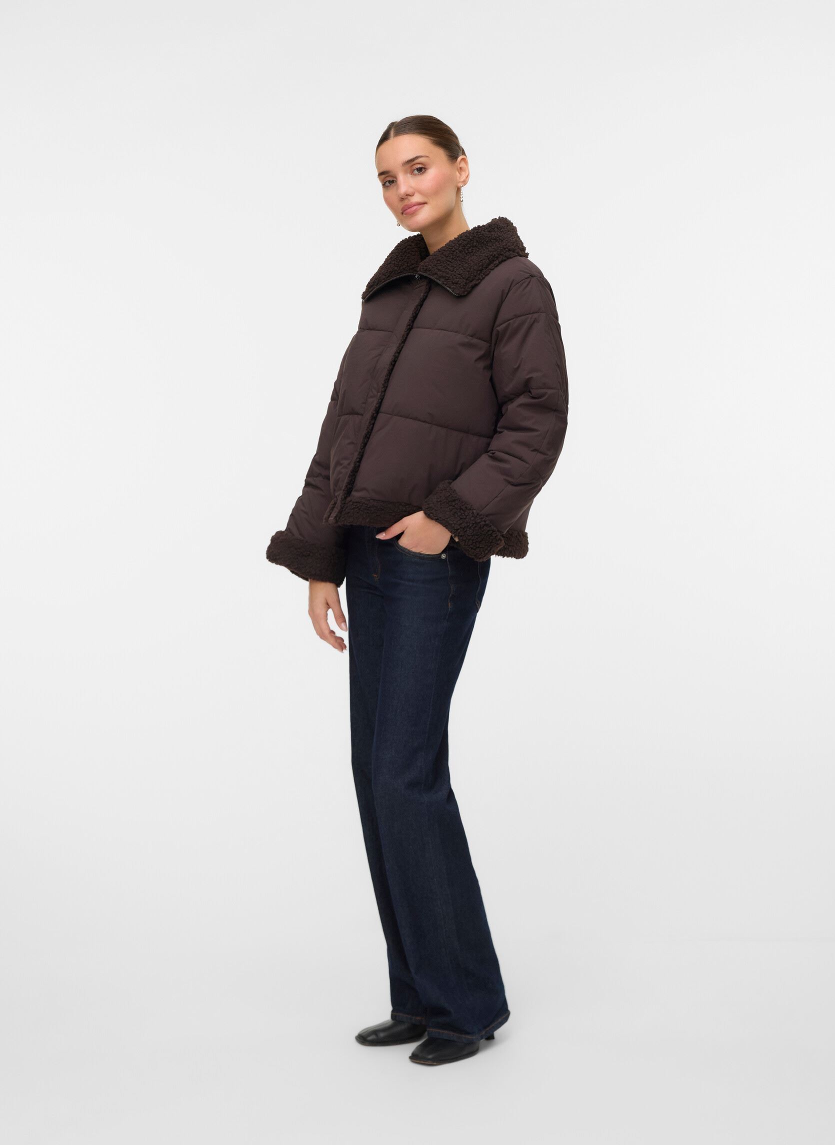 Chaqueta Corta Vero Moda Vmbelinda Para Mujer - Abrigo De Otoño, Estilo Casual Elegante