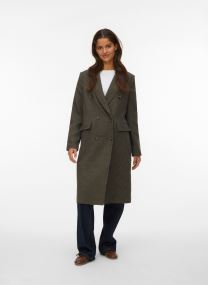 Mantels VMBRISTOL LONG COAT GA dames groen