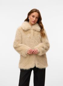 Bontjassen VMGLORIA JACKET PRM dames wit Vero Moda Bontjassen VMGLORIA JACKET PRM dames wit Oatmeal