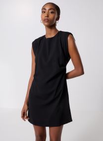 Kleider VMHANNAH S/L SHORT DRESS WVN BTQ damen schwarz Vero Moda Kleider VMHANNAH S/L SHORT DRESS WVN BTQ damen schwarz BLACK