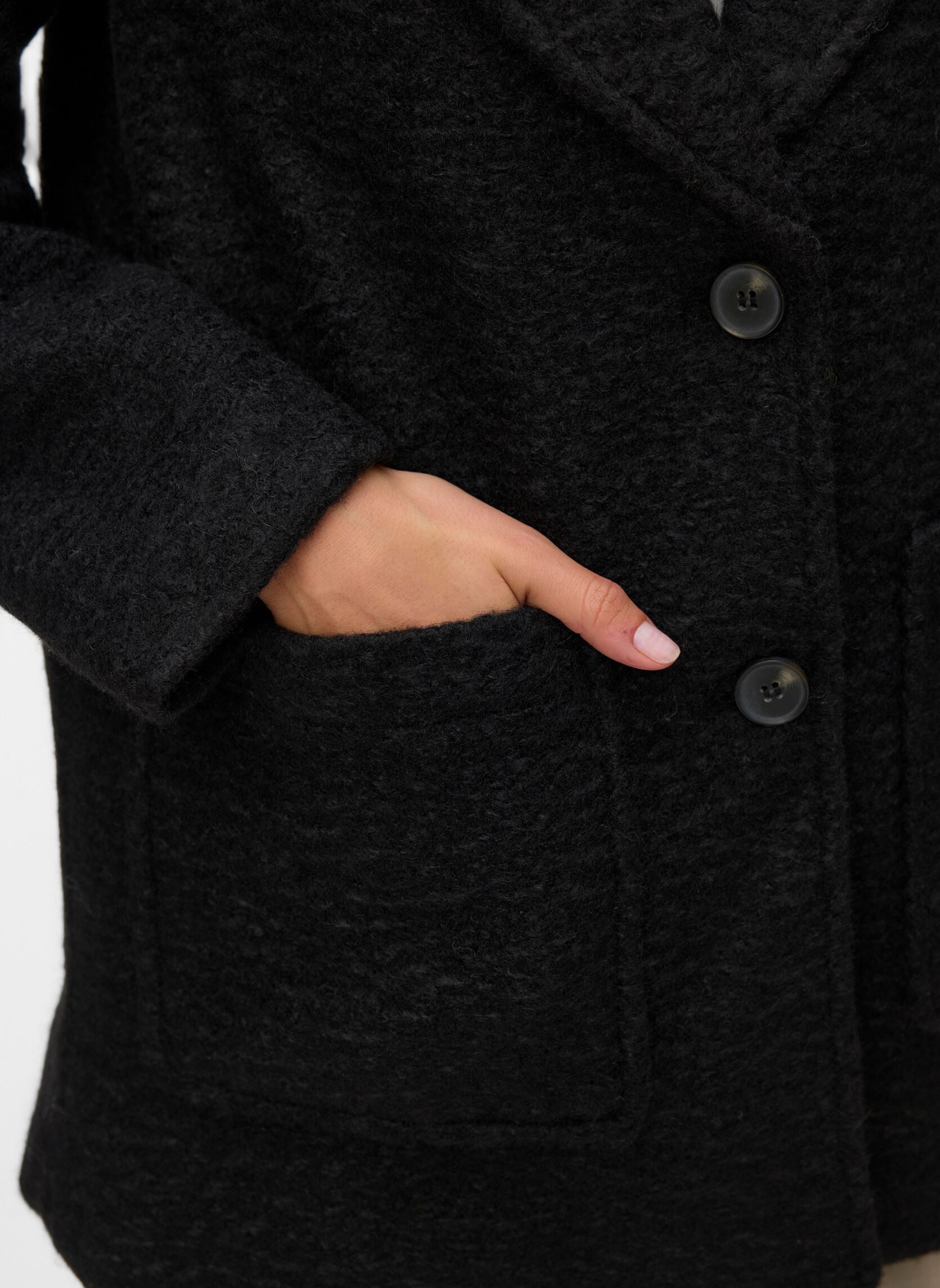 Mäntel VMLARA MILLE COAT LCS damen schwarz Vero Moda Mäntel VMLARA MILLE COAT LCS damen schwarz Black