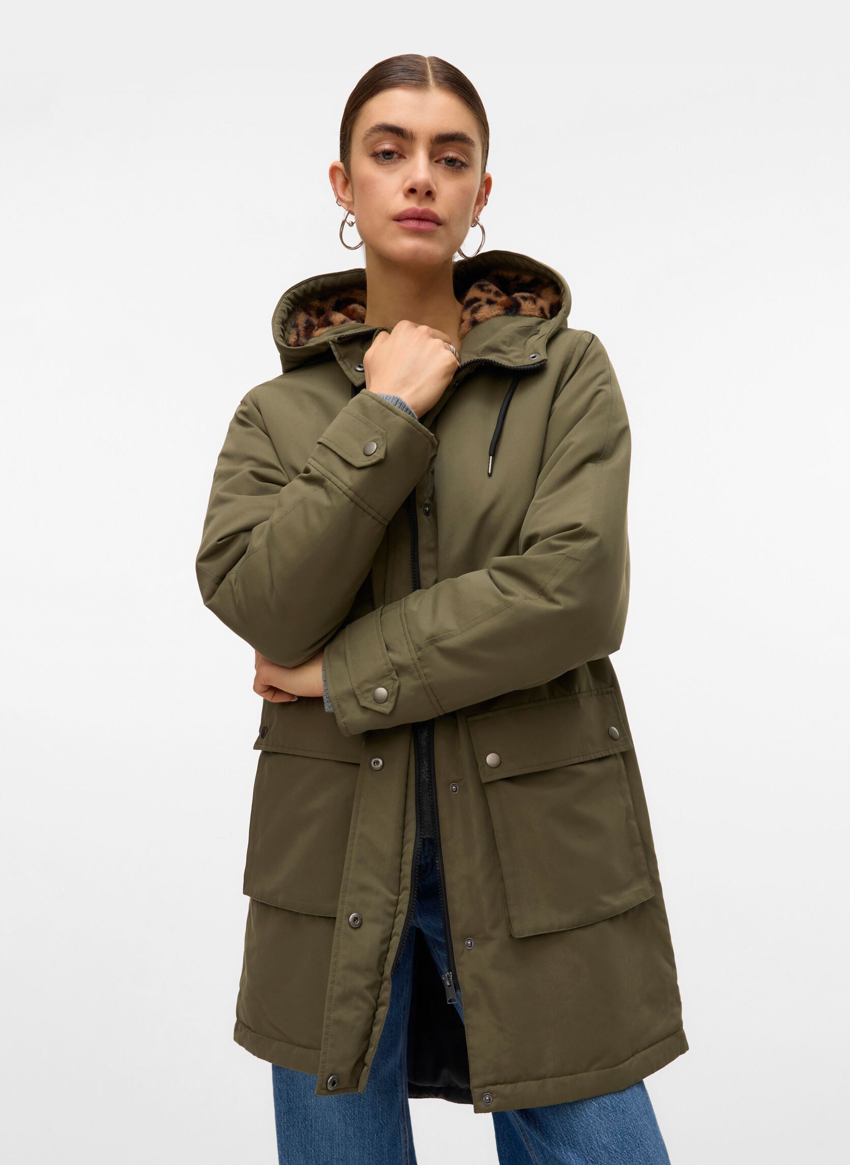 Parkas VMSAVANNE COAT GA BOO femme vert Vero Moda Parkas VMSAVANNE COAT GA BOO femme vert grape leaf