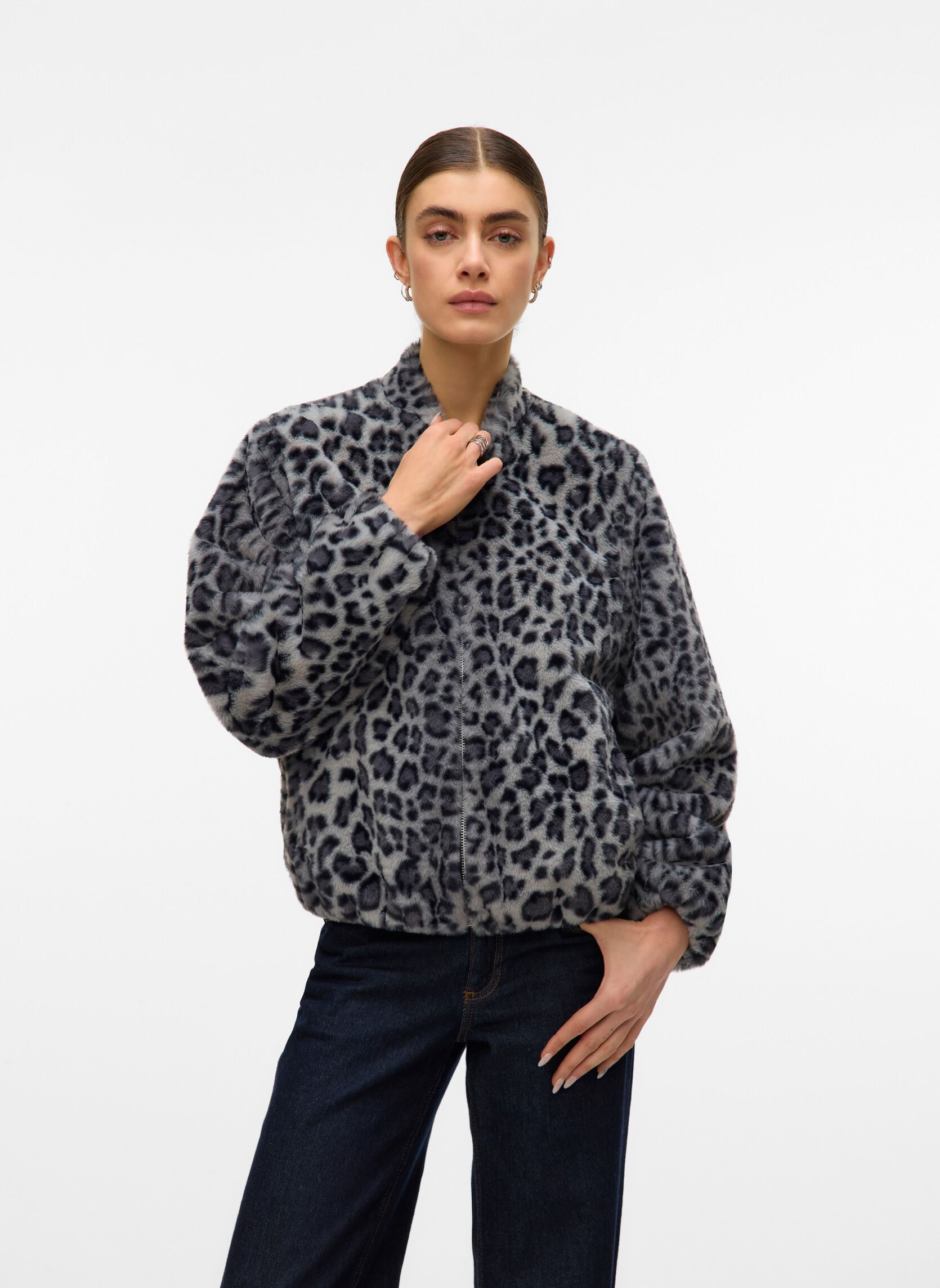 Vêtements Vero Moda VMSONJALIGA AOP SHORT JACKET GA BOO pour Femme - vue 1