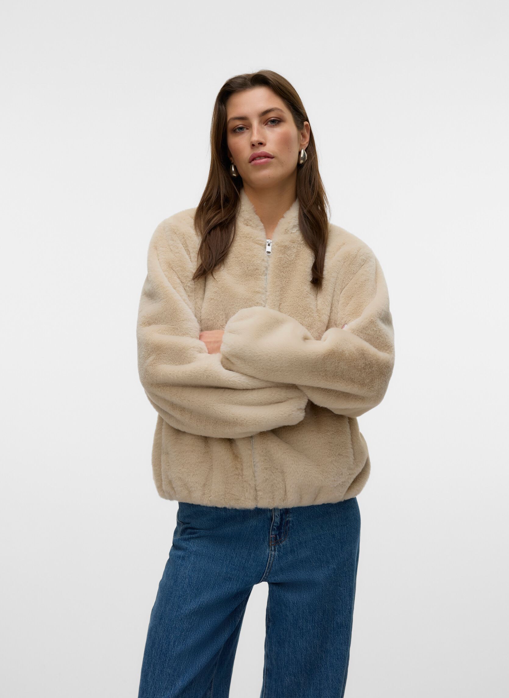 Vêtements Vero Moda VMSONJALIGA SHORT JACKET GA BOO pour Femme - vue 1