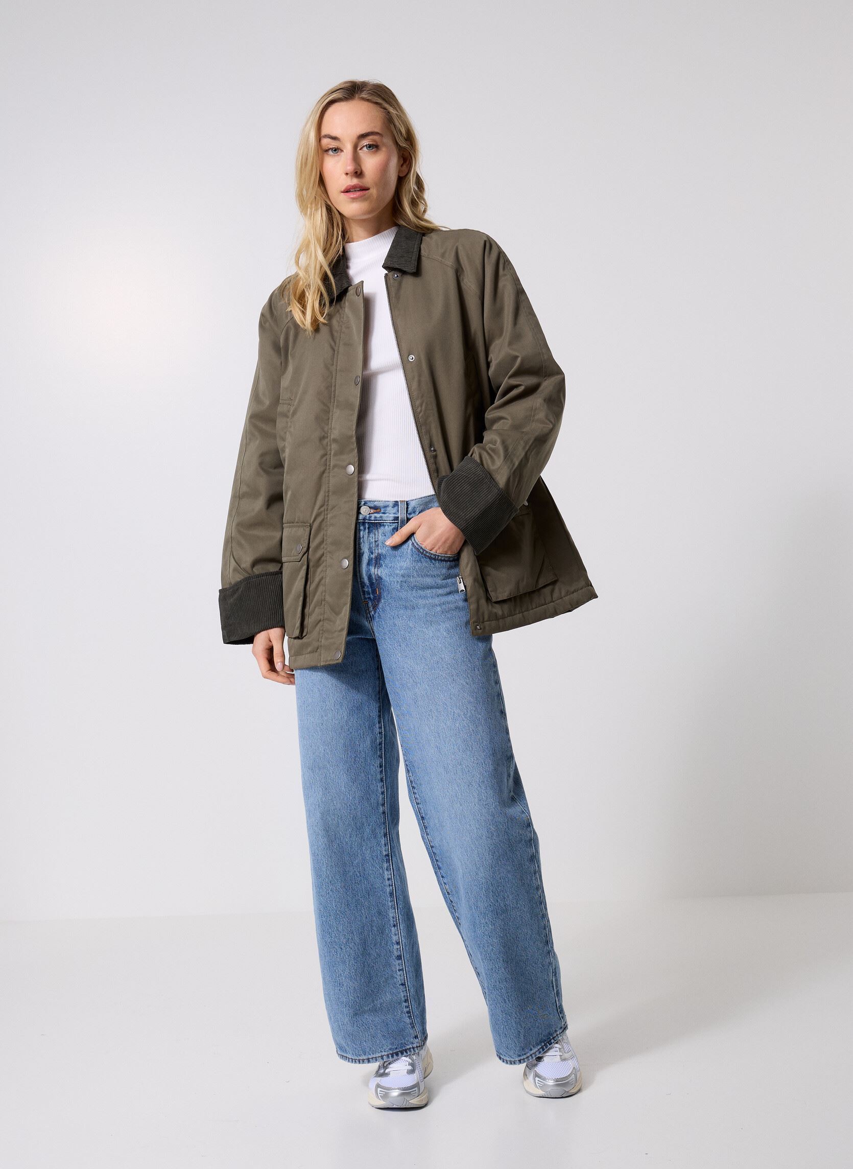 Parkas VMWALES JACKET femme vert Vero Moda Parkas VMWALES JACKET femme vert grape leaf