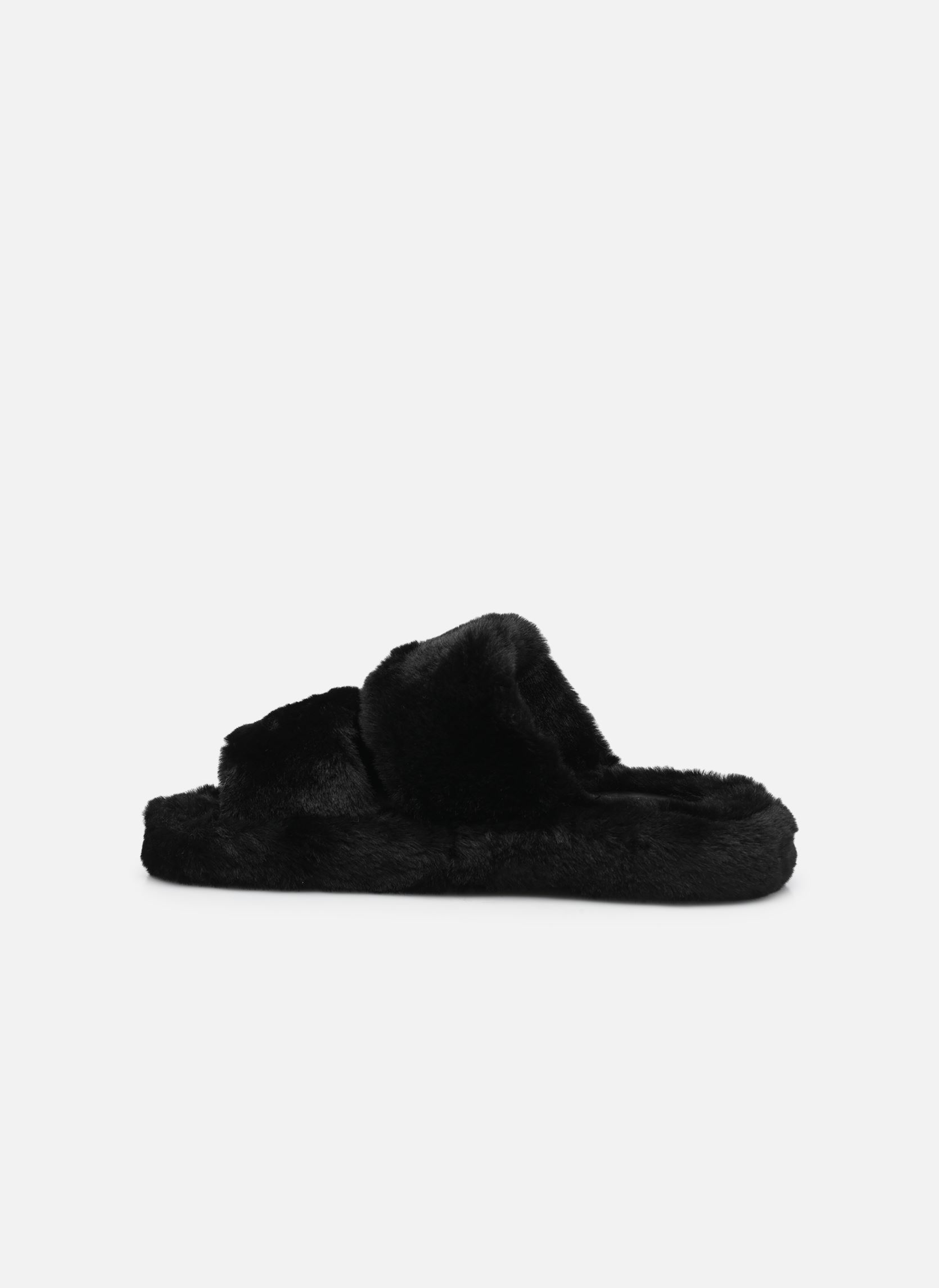 Muilen en klompen Hypnos Double Strap Slip On dames zwart Karl Lagerfeld Muilen en klompen Hypnos Double Strap Slip On dames zwart Black Synth Fur