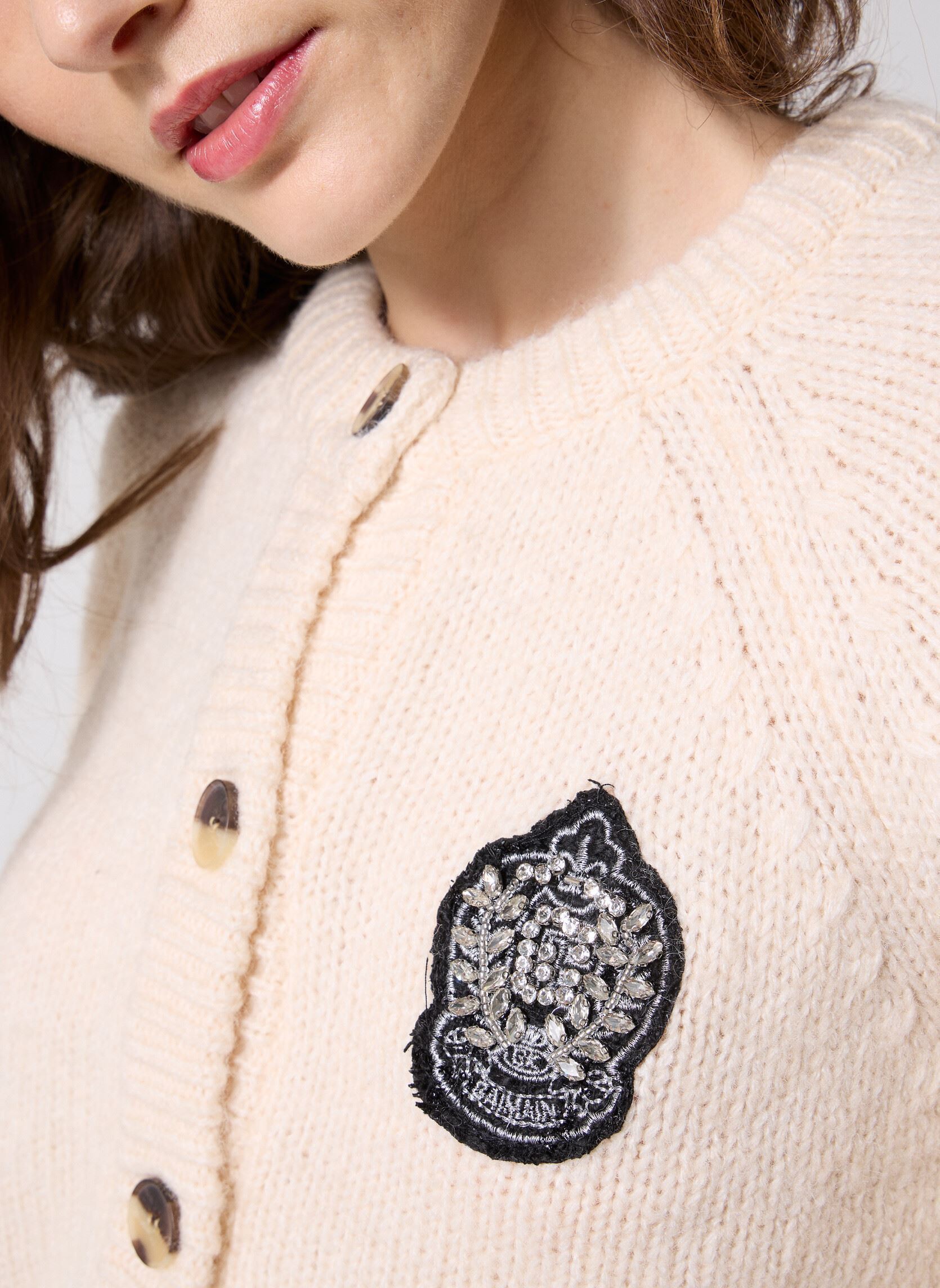 Vesten VMCOLEEN LS O-NECK CARDIGAN dames wit Vero Moda Vesten VMCOLEEN LS O-NECK CARDIGAN dames wit Birch