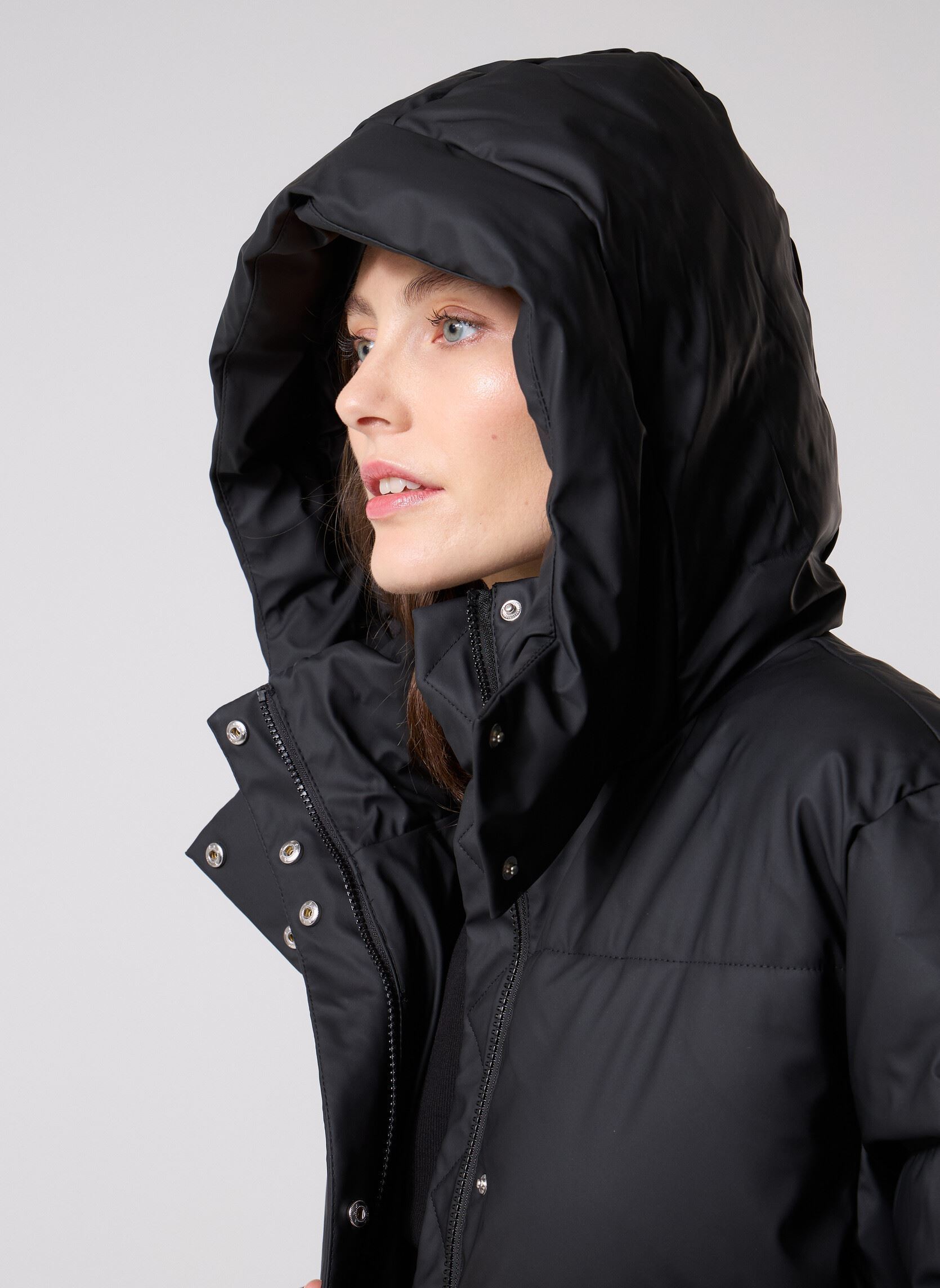 Doudounes VMGRETAKYLIE COATED COAT NOOS femme noir Vero Moda Doudounes VMGRETAKYLIE COATED COAT NOOS femme noir Black