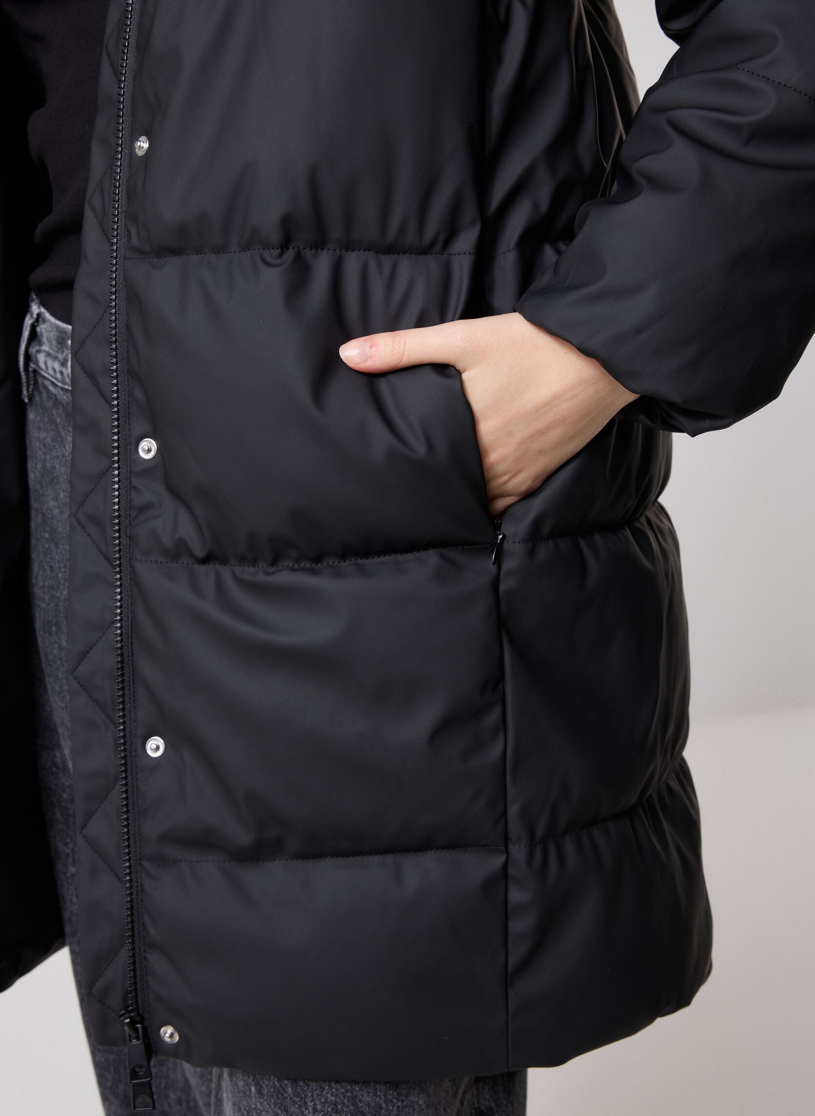 Doudounes VMGRETAKYLIE COATED COAT NOOS femme noir Vero Moda Doudounes VMGRETAKYLIE COATED COAT NOOS femme noir Black