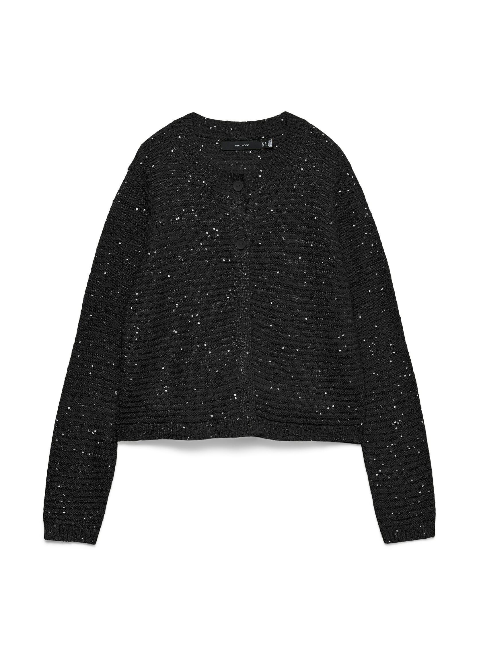 Vêtements Vero Moda VMLEILANI STITCH LS O NECK CARDIGAN pour Femme - vue 3