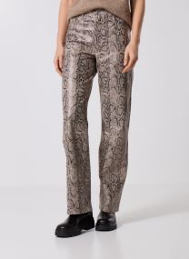 Weite Hosen VMTESSA HR WIDE PANTS PL AOP NOOS damen beige