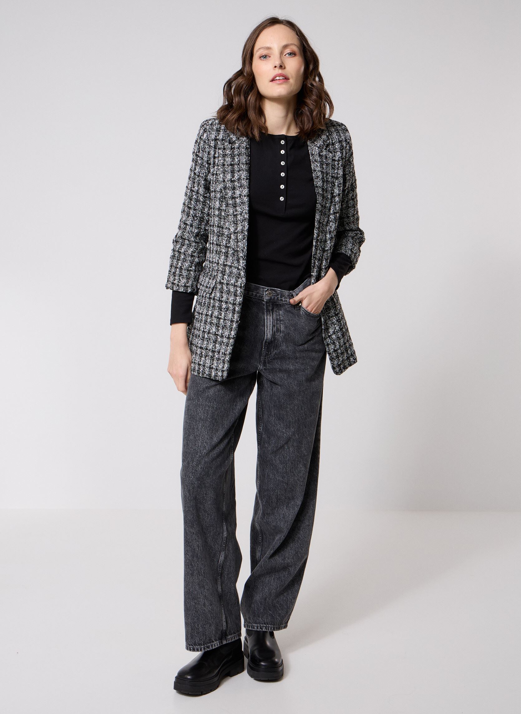 Vestes de blazer VMFRIDA 3/4 REGULAR BLAZER NOOS femme noir Vero Moda Vestes de blazer VMFRIDA 3/4 REGULAR BLAZER NOOS femme noir BLACK