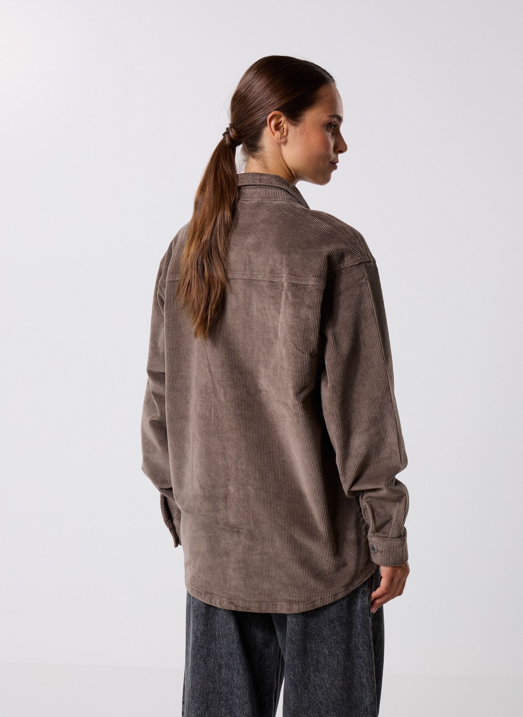 Vestes NMALVA L/S SHACKET COLORED CORDUROY NOOS femme marron Noisy May Vestes NMALVA L/S SHACKET COLORED CORDUROY NOOS femme marron morel