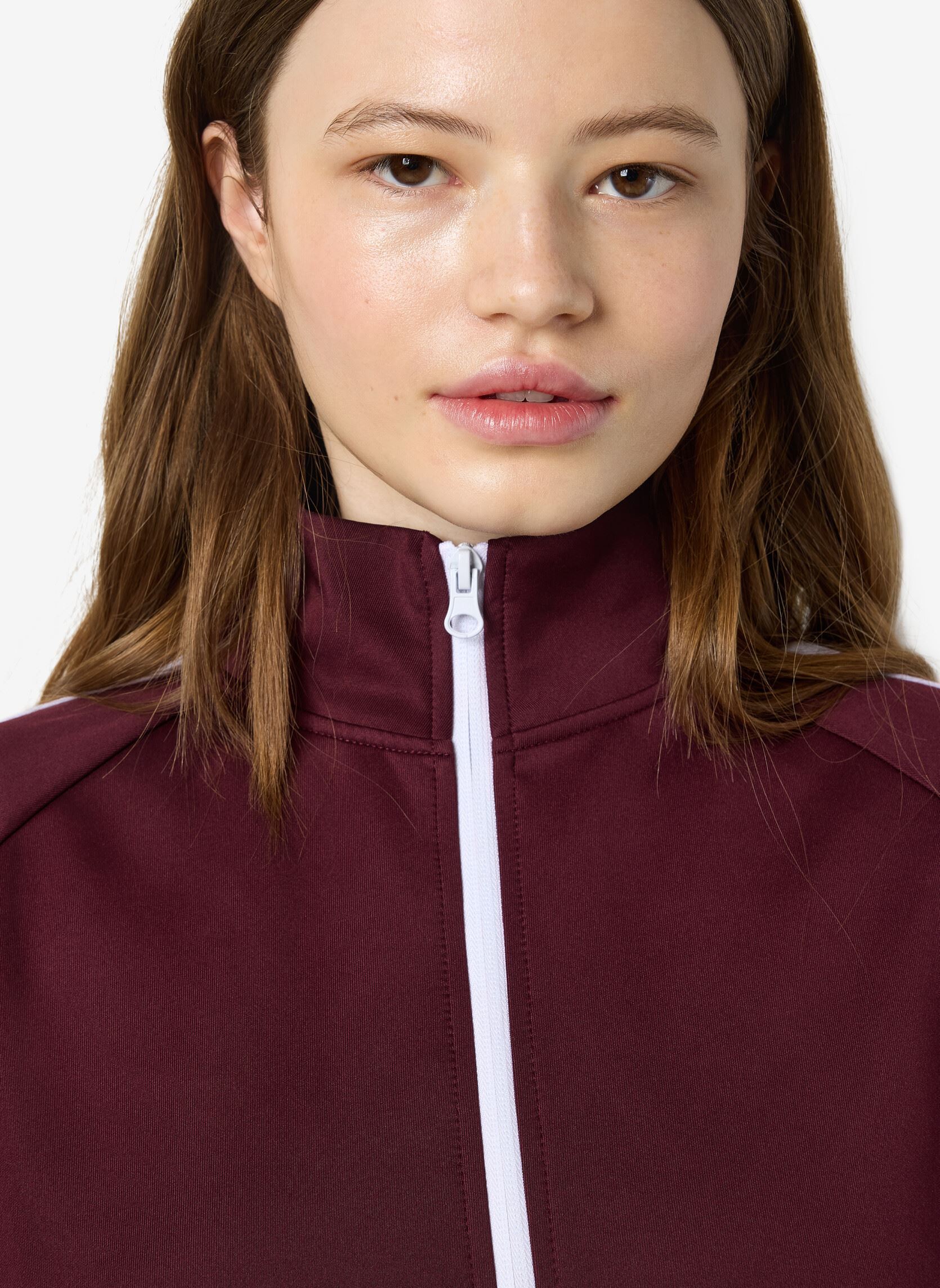 Vestes de survêtement NMJENNA L/S HIGH NECK ZIPPER JRS femme bordeaux Noisy May Vestes de survêtement NMJENNA L/S HIGH NECK ZIPPER JRS femme bordeaux Windsor wine