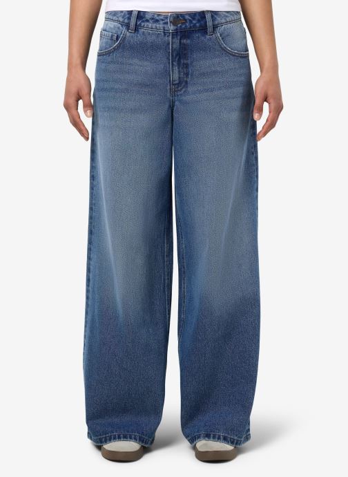 Noisy May Wijde jeans / Flared Jeans NMKETTIE NW WIDE LEG JEANS VI557MB NOOS dames blauw