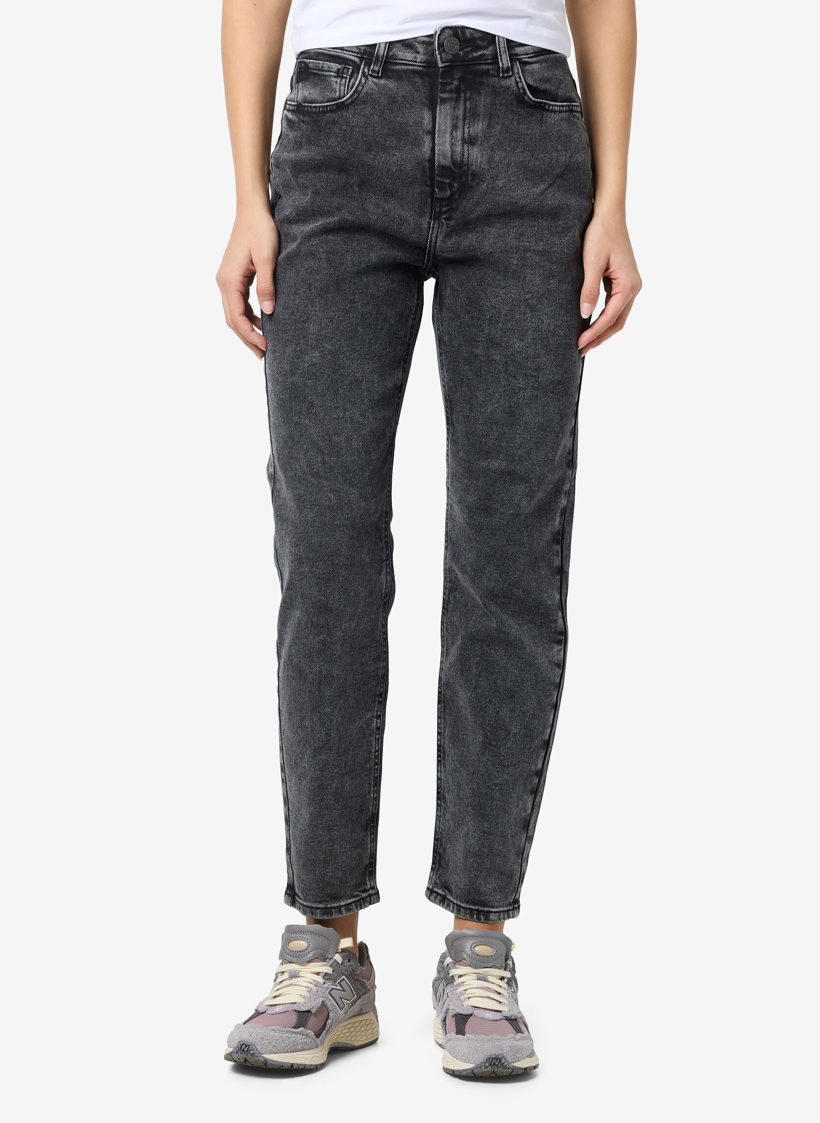 Jeans slim et skinny NMMONI HW STRAIGHT ANK AZ391DG FWD NOOS femme gris Noisy May Jeans slim et skinny NMMONI HW STRAIGHT ANK AZ391DG FWD NOOS femme gris Dark Grey Denim