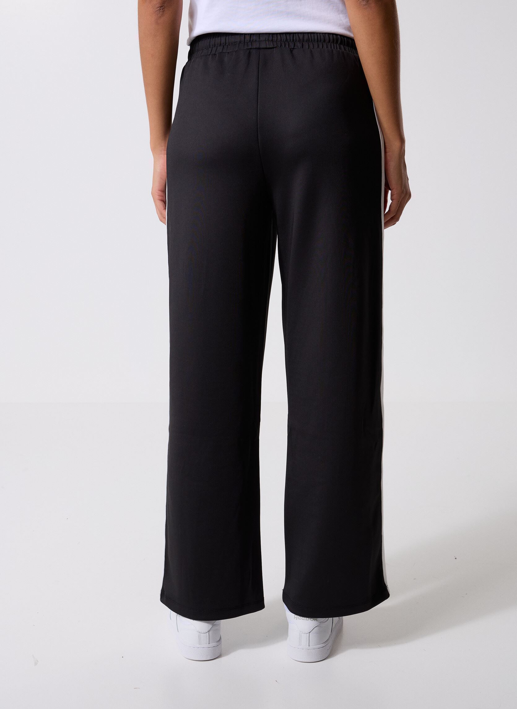 Pantalons larges NMRIBBON PANTS JRS NOOS femme noir Noisy May Pantalons larges NMRIBBON PANTS JRS NOOS femme noir Black