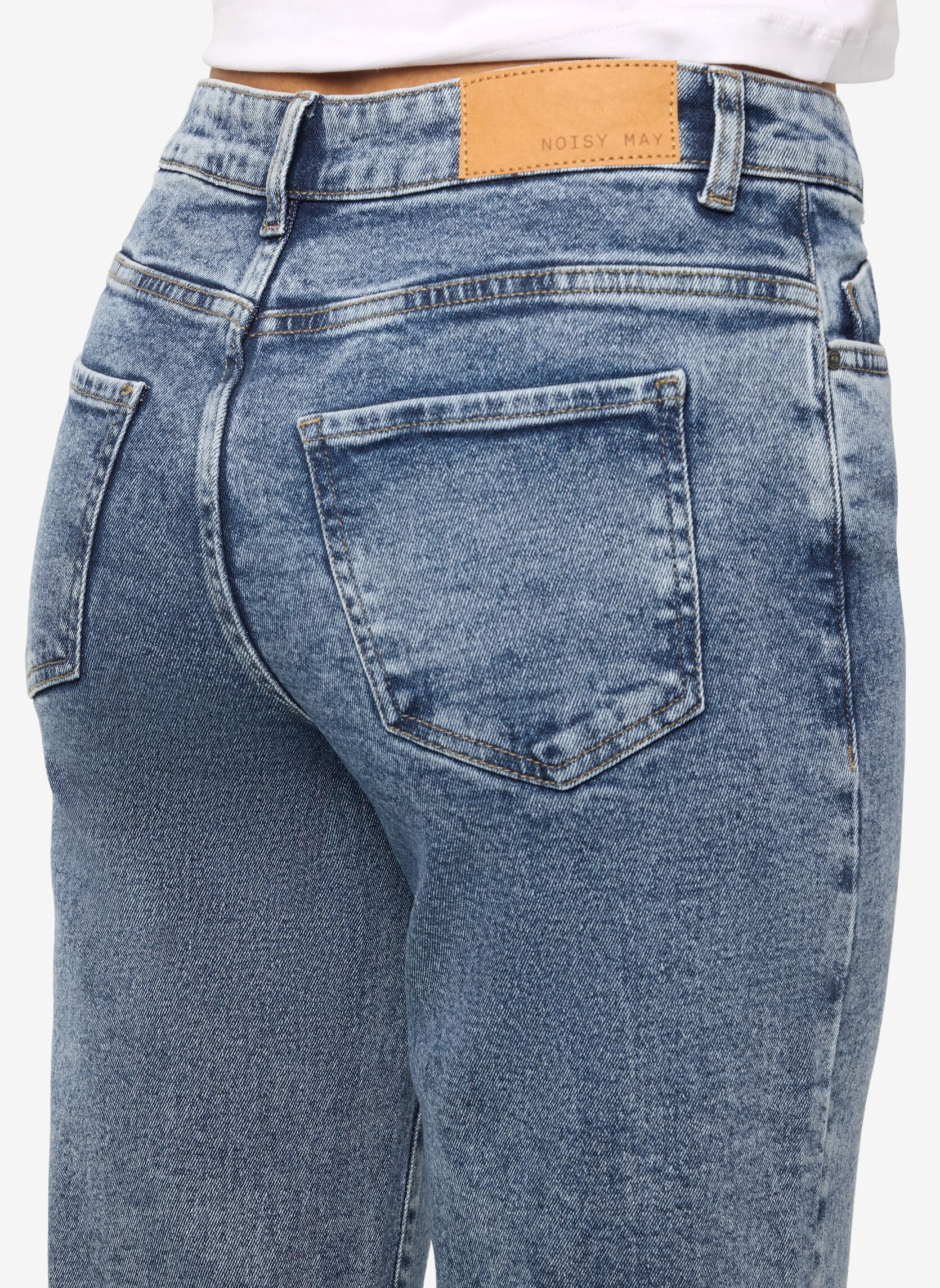 Jeans slim et skinny NMYOLANDA NW WIDE JEANS AZ358MB FWD NOOS femme bleu Noisy May Jeans slim et skinny NMYOLANDA NW WIDE JEANS AZ358MB FWD NOOS femme bleu Medium Blue Denim