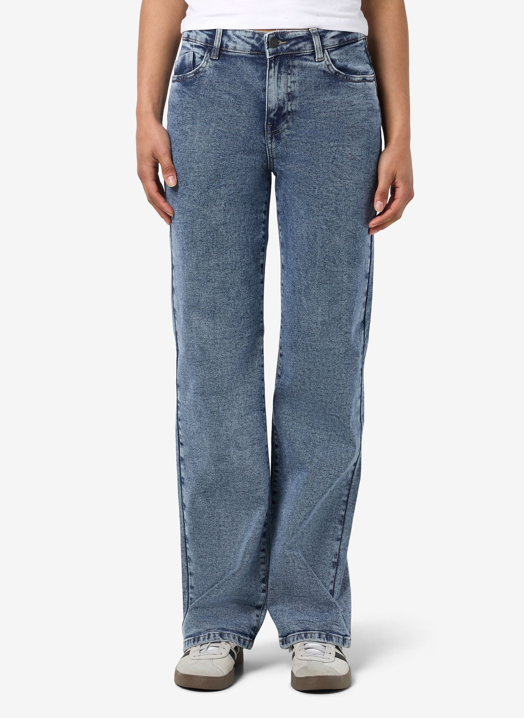 Jeans slim et skinny NMYOLANDA NW WIDE JEANS AZ358MB FWD NOOS femme bleu Noisy May Jeans slim et skinny NMYOLANDA NW WIDE JEANS AZ358MB FWD NOOS femme bleu Medium Blue Denim