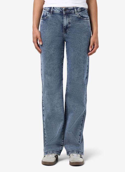 Noisy May Slim fit en skinny jeans NMYOLANDA NW WIDE JEANS AZ358MB FWD NOOS dames blauw