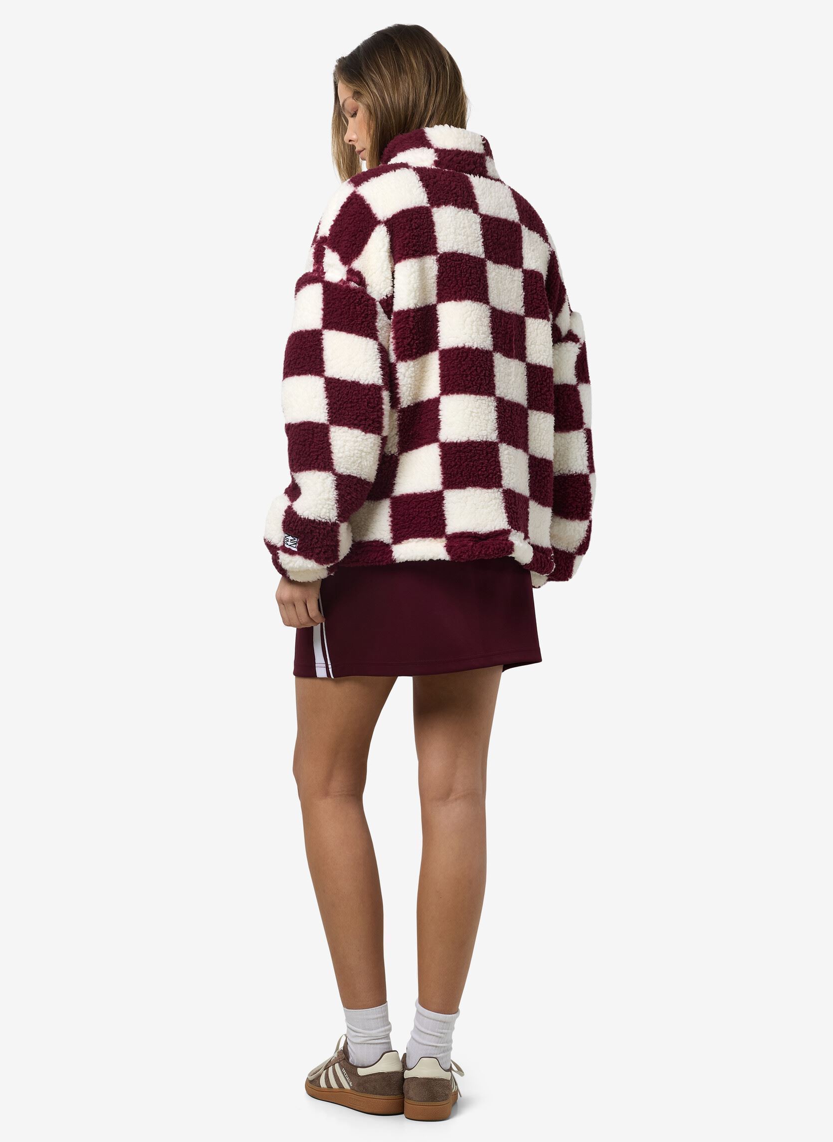 Vestes NMLUCA L/S CHECK SOFT FLEECE JRS homme bordeaux Noisy May Vestes NMLUCA L/S CHECK SOFT FLEECE JRS homme bordeaux Windsor wine