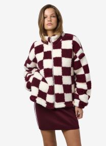 Vestes NMLUCA L/S CHECK SOFT FLEECE JRS homme bordeaux