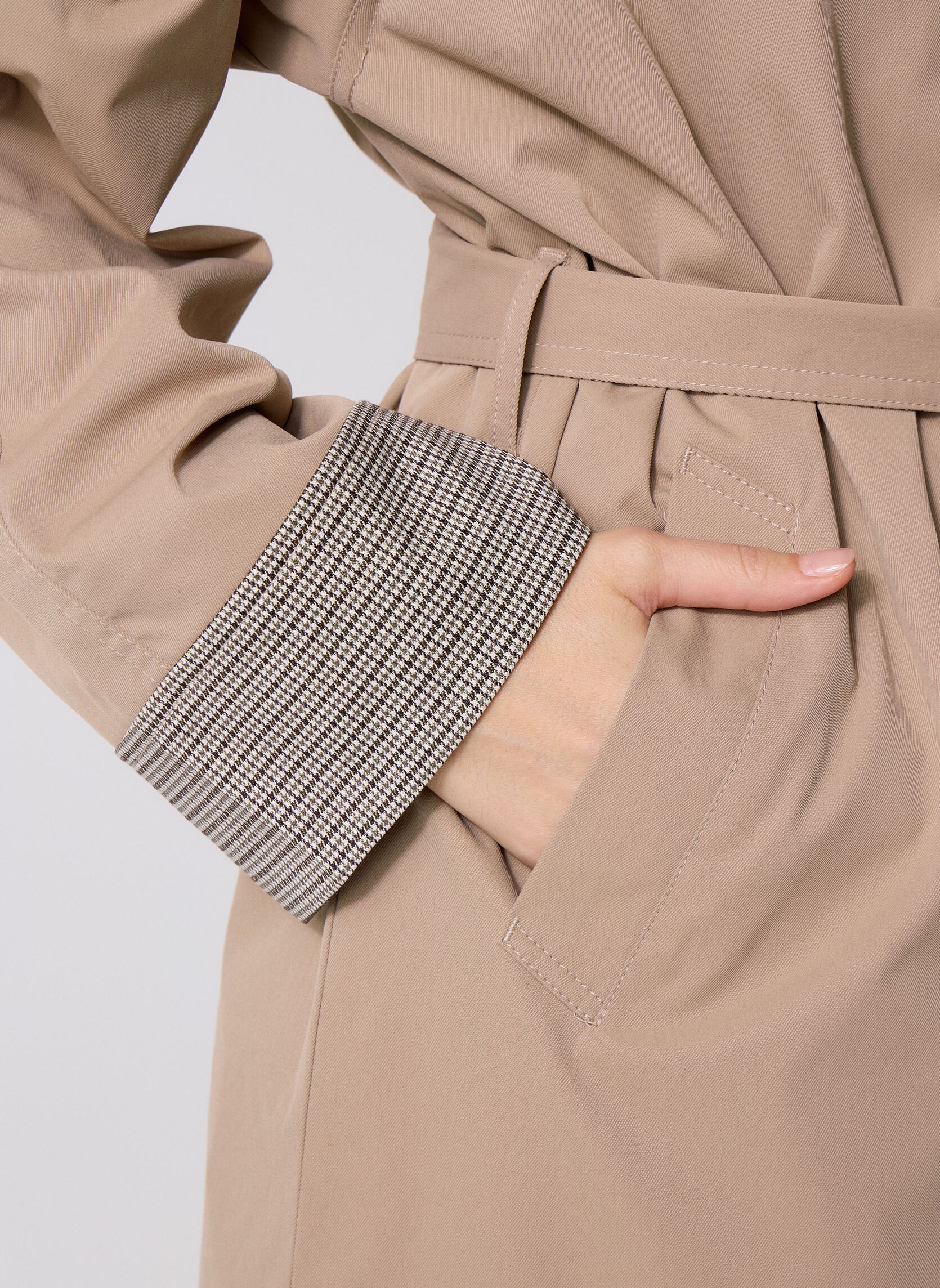 Trenchcoats NMJULIA TRENCHCOAT dames beige Noisy May Trenchcoats NMJULIA TRENCHCOAT dames beige Silver Mink