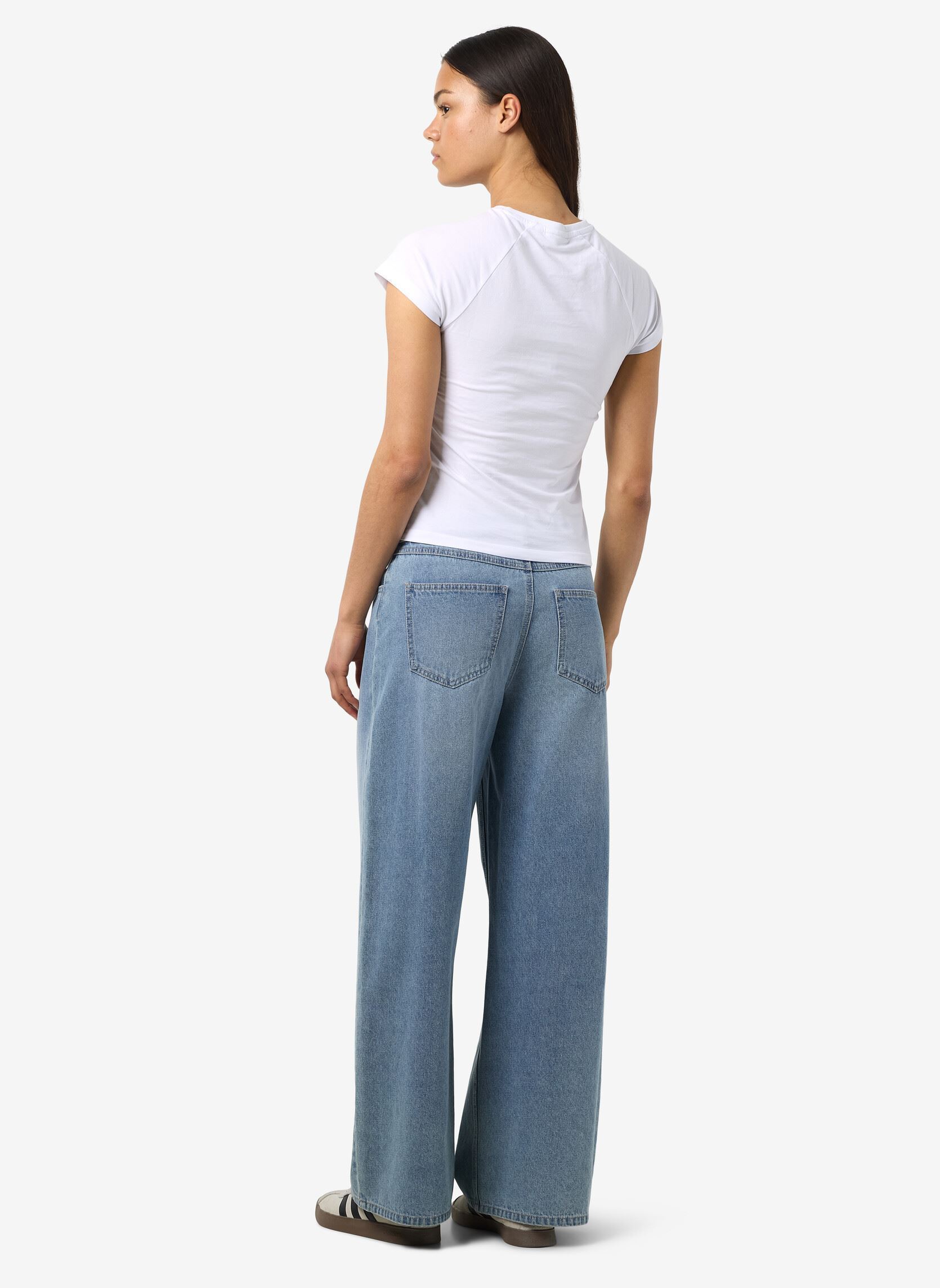 Jeans large NMMAISY NW BELT LOOSE JEANS BS031LB femme bleu Noisy May Jeans large NMMAISY NW BELT LOOSE JEANS BS031LB femme bleu Light Blue Denim