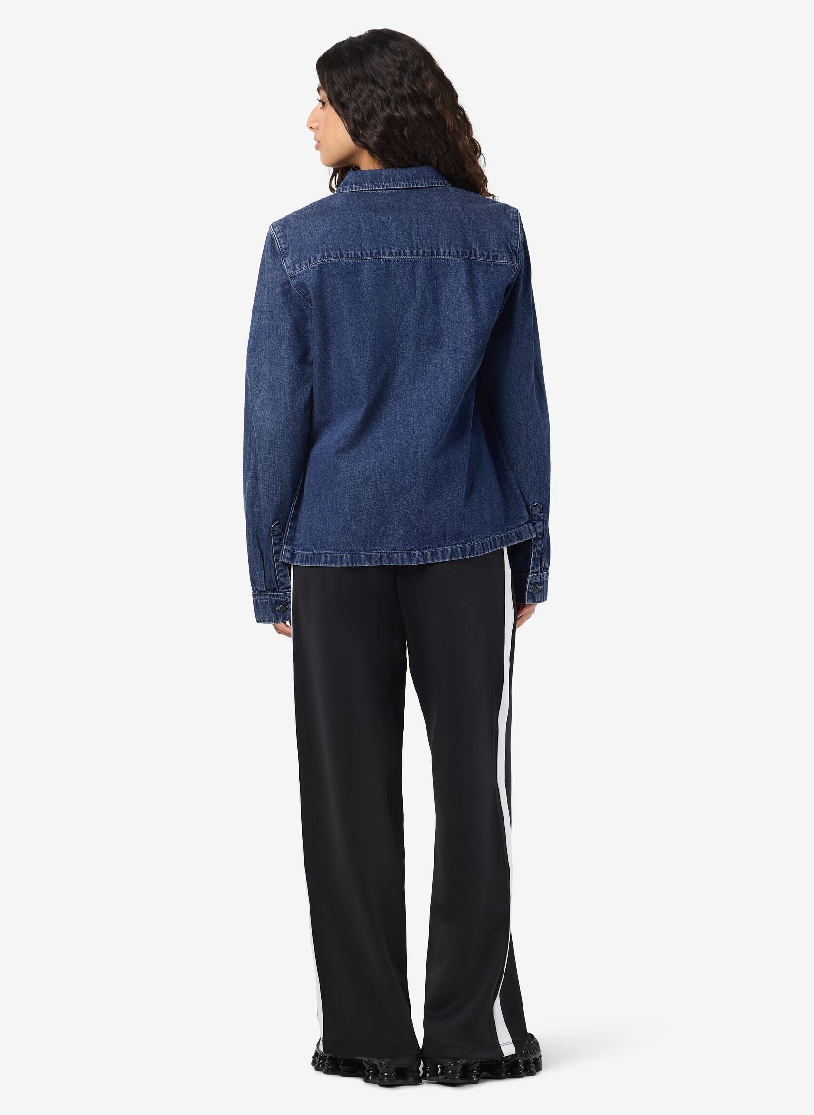 Camicie a maniche lunghe NMNEW SIGNE L/S DENIM SHIRT VI002MB NOOS donna blu Noisy May Camicie a maniche lunghe NMNEW SIGNE L/S DENIM SHIRT VI002MB NOOS donna blu Medium Blue Denim