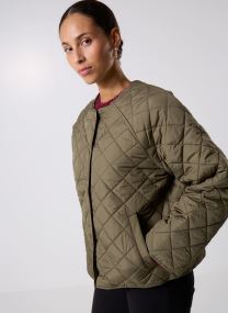 Jacken NMPHILY QUILTED JACKET FWD DD damen grau