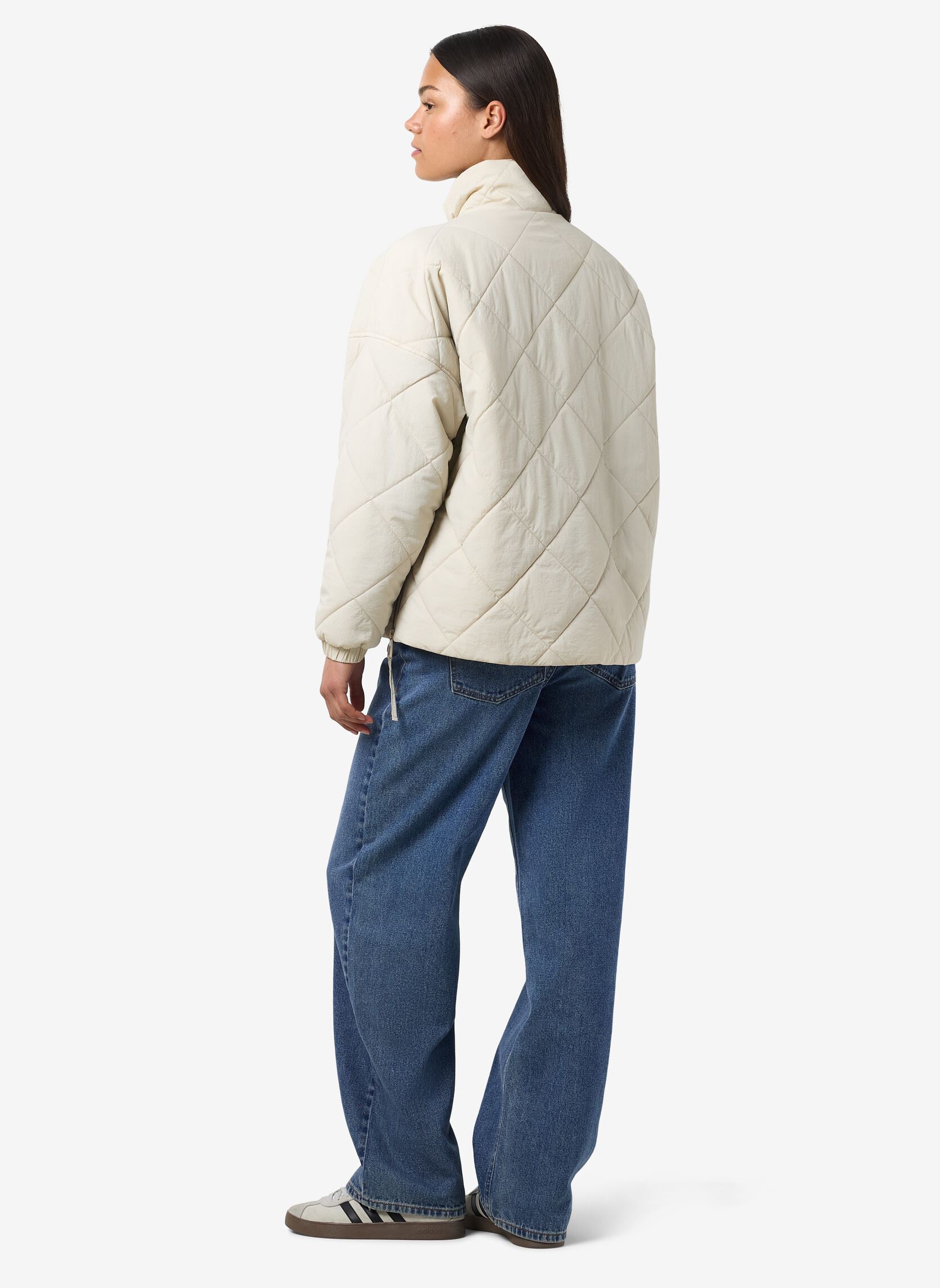 Vestes NMSCOTT QUILTED JACKET femme blanc Noisy May Vestes NMSCOTT QUILTED JACKET femme blanc Birch