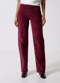 Pantalons droit NMYOLANDA NW WIDE LEG CORDUROY NOOS femme bordeaux Noisy May Pantalons droit NMYOLANDA NW WIDE LEG CORDUROY NOOS femme bordeaux Windsor wine