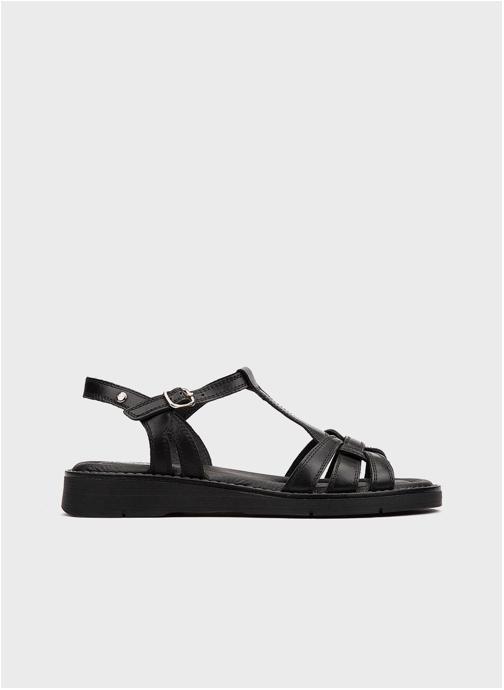 Pikolinos Sandales ROQUETAS femme noir