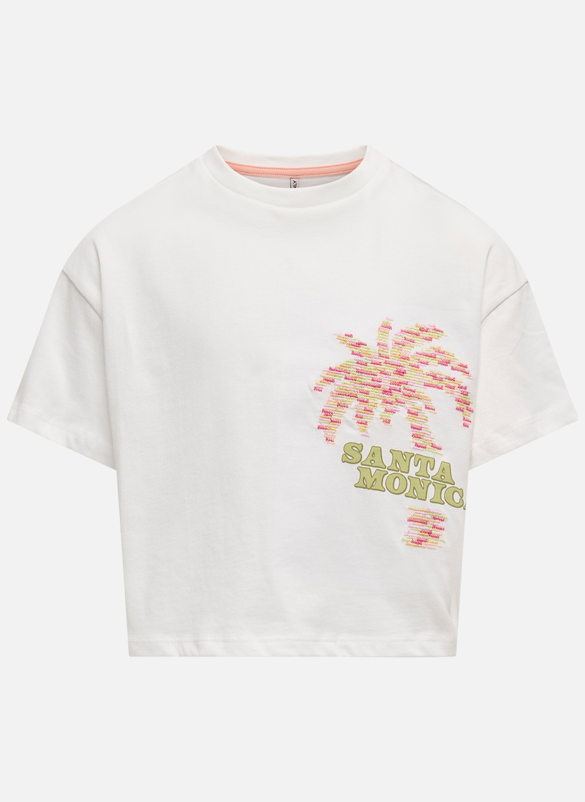 T-shirt Fille Personnalisable Col Rond En Coton Doux – Tee-Shirt Enfant Manches Courtes, Ultra Confortable Et Coloré